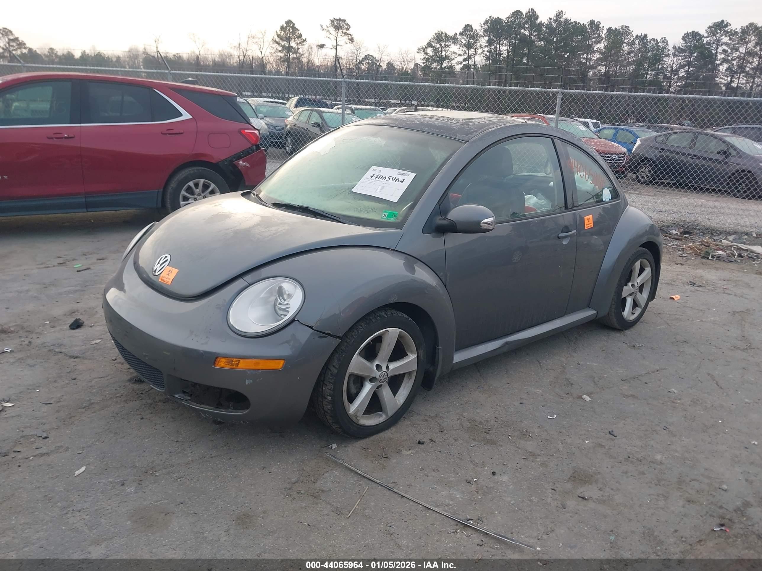 2006 Volkswagen New Beetle 2.5 Gray vin: 3VWSW31CX6M419848