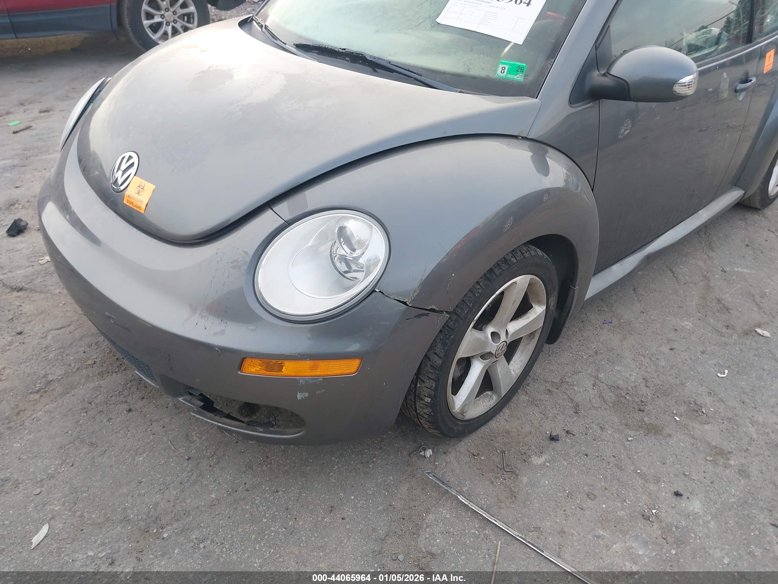 2006 Volkswagen New Beetle 2.5 Gray vin: 3VWSW31CX6M419848
