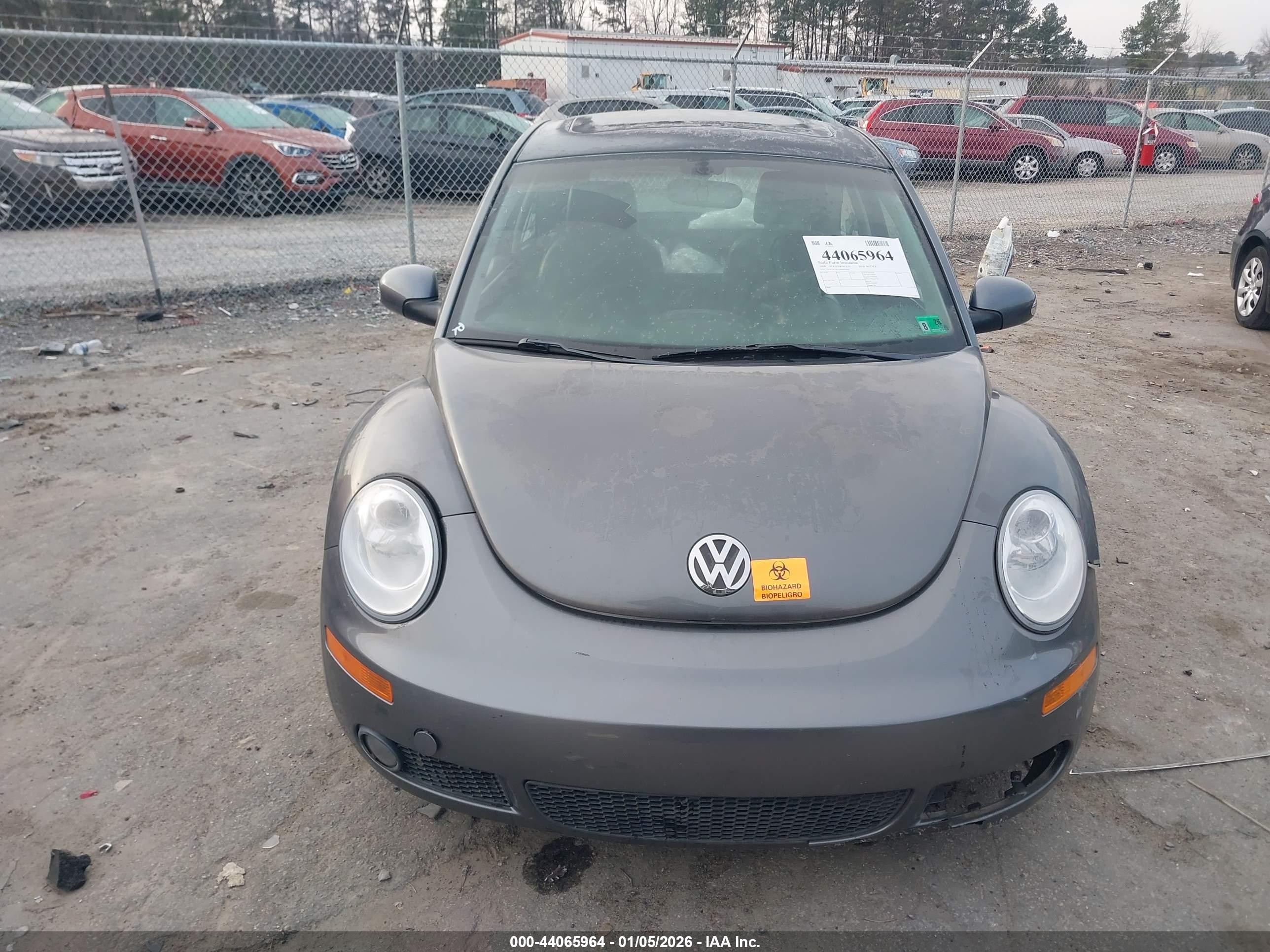 2006 Volkswagen New Beetle 2.5 Gray vin: 3VWSW31CX6M419848