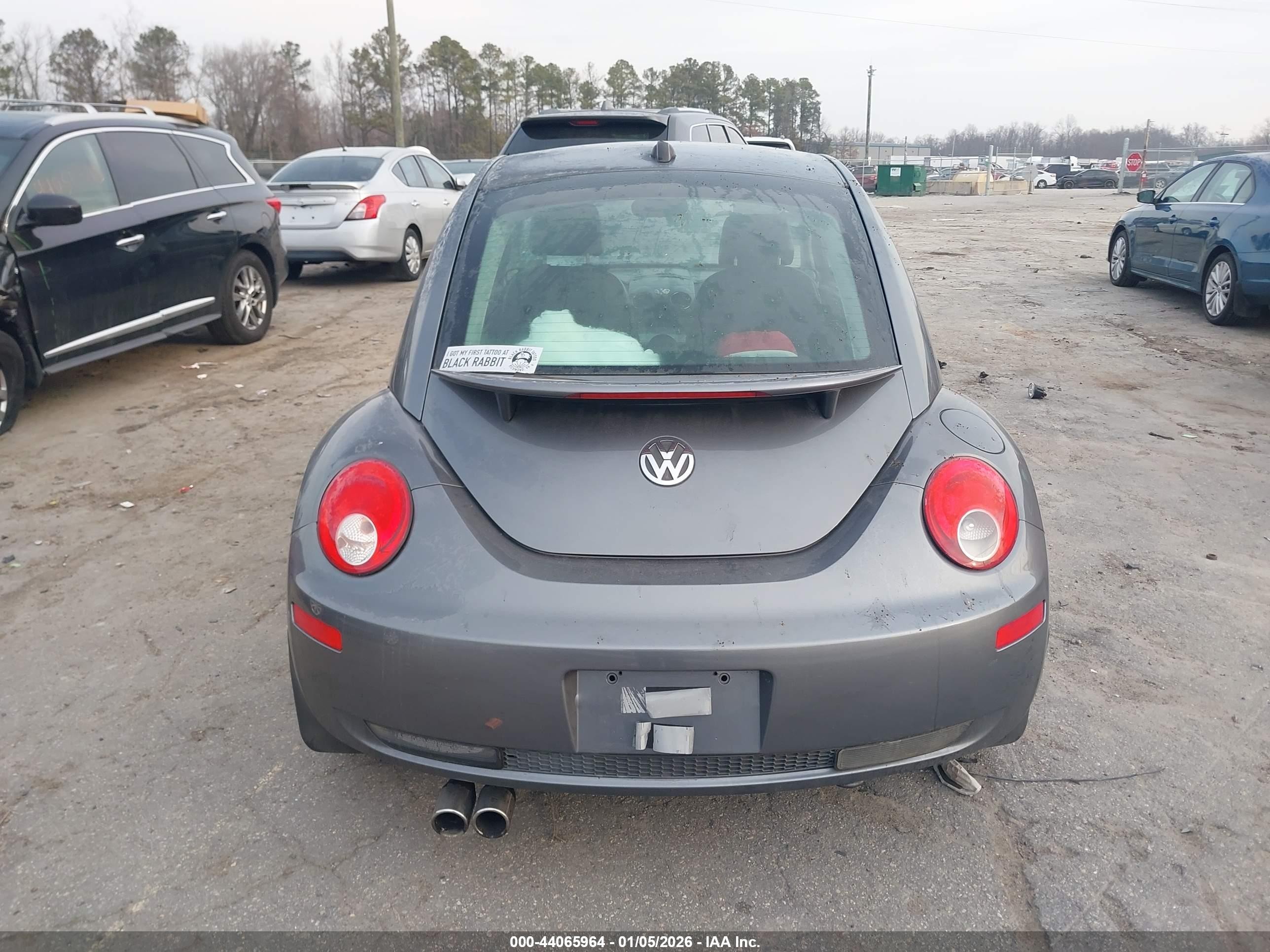 2006 Volkswagen New Beetle 2.5 Gray vin: 3VWSW31CX6M419848