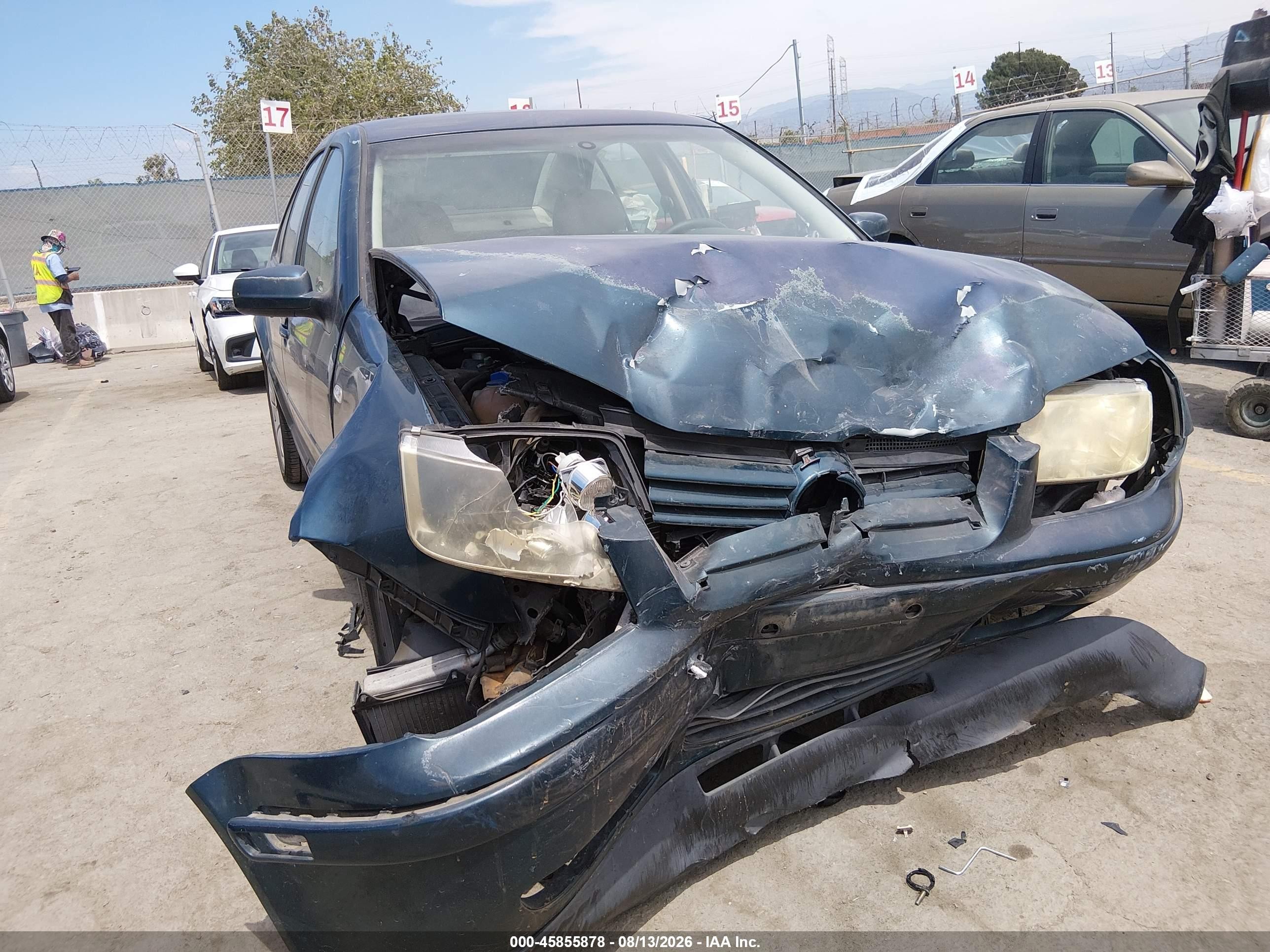2001 Volkswagen Jetta Glx Teal vin: 3VWTG29M61M032988