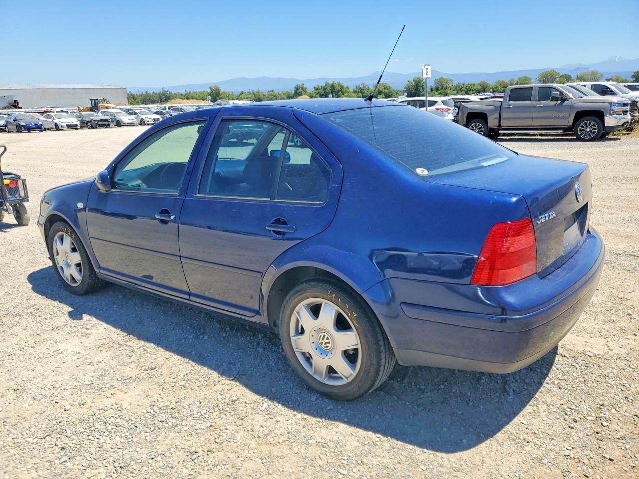 2001 Volkswagen Jetta Glx Blue vin: 3VWTG29M81M078712