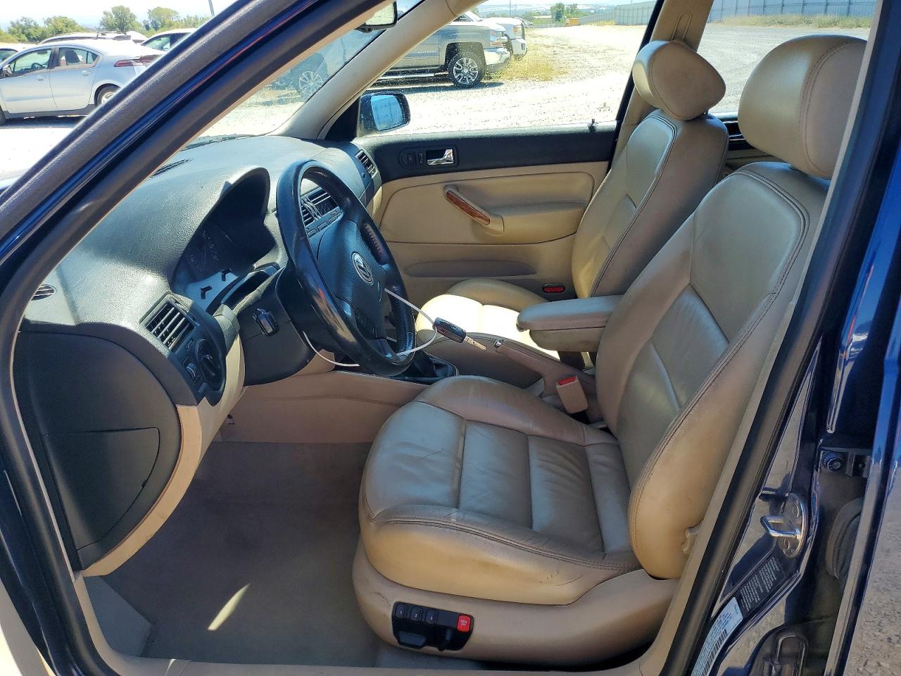 2001 Volkswagen Jetta Glx Blue vin: 3VWTG29M81M078712