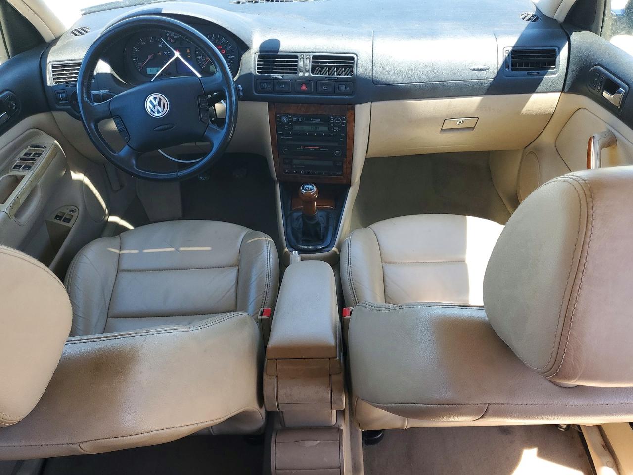 2001 Volkswagen Jetta Glx Blue vin: 3VWTG29M81M078712