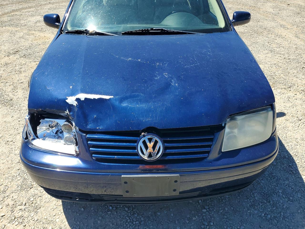 2001 Volkswagen Jetta Glx Blue vin: 3VWTG29M81M078712