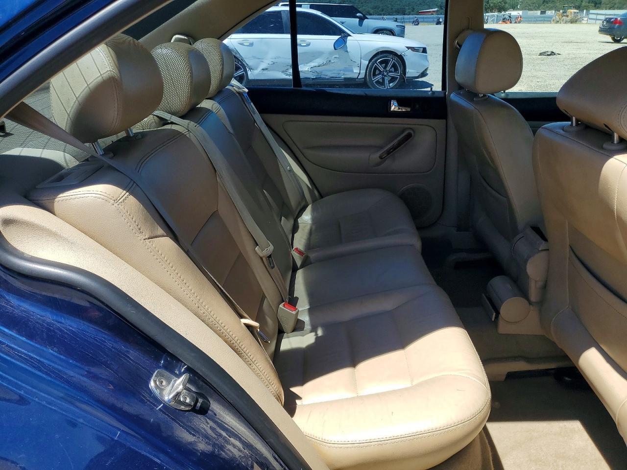 2001 Volkswagen Jetta Glx Blue vin: 3VWTG29M81M078712
