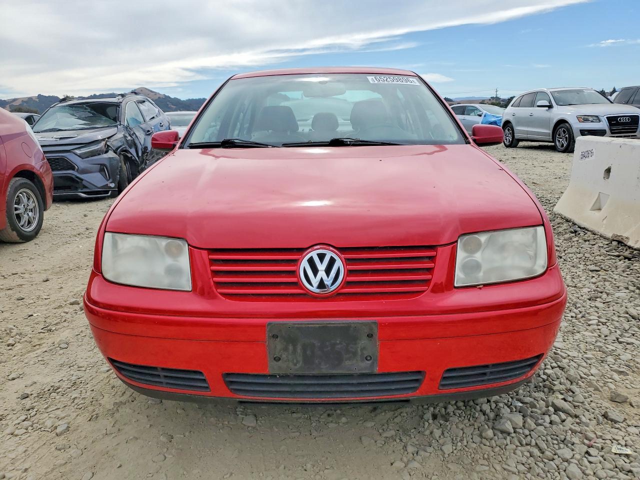 2002 Volkswagen Jetta Glx Red vin: 3VWTG69M02M034535