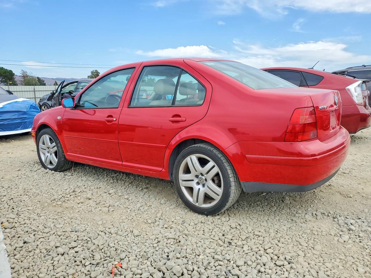 2002 Volkswagen Jetta Glx Red vin: 3VWTG69M02M034535