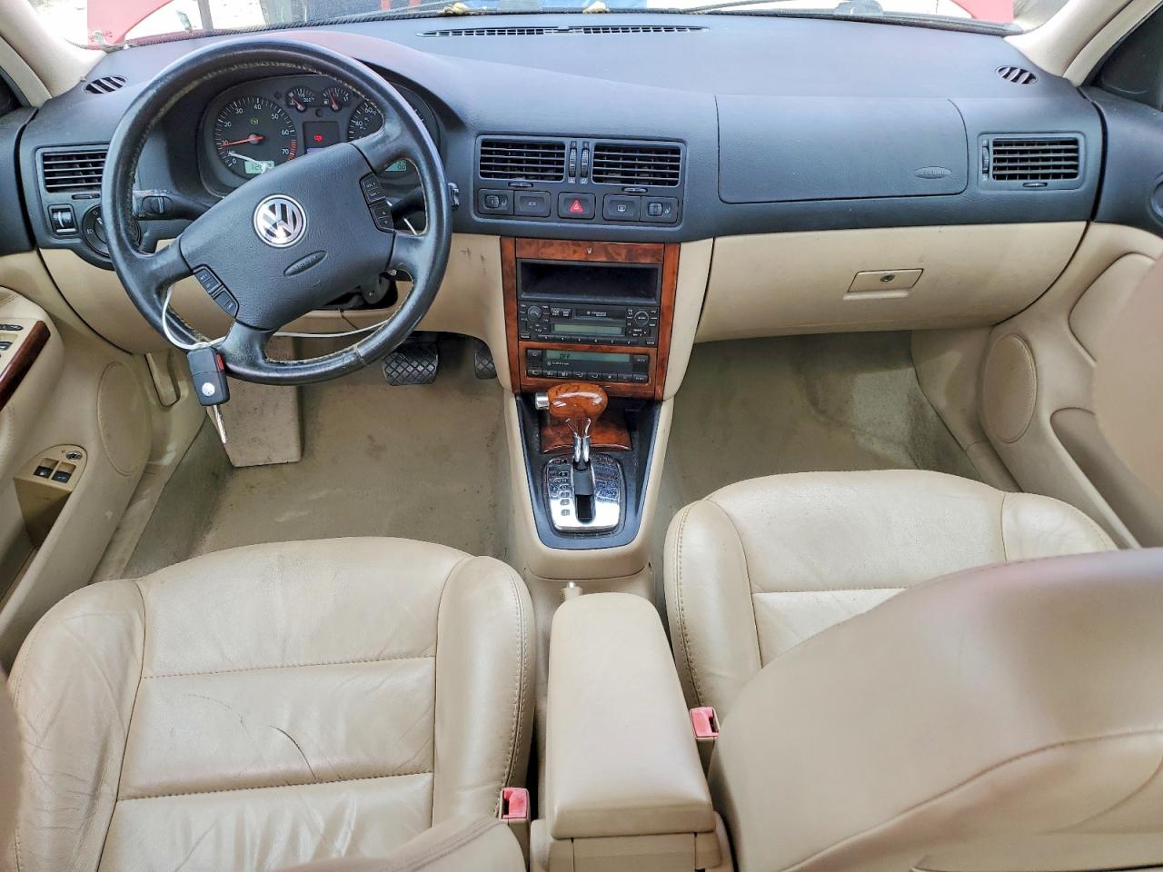 2002 Volkswagen Jetta Glx Red vin: 3VWTG69M02M034535