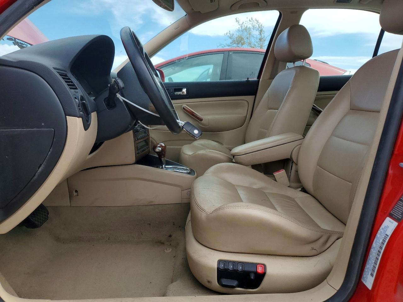 2002 Volkswagen Jetta Glx Red vin: 3VWTG69M02M034535