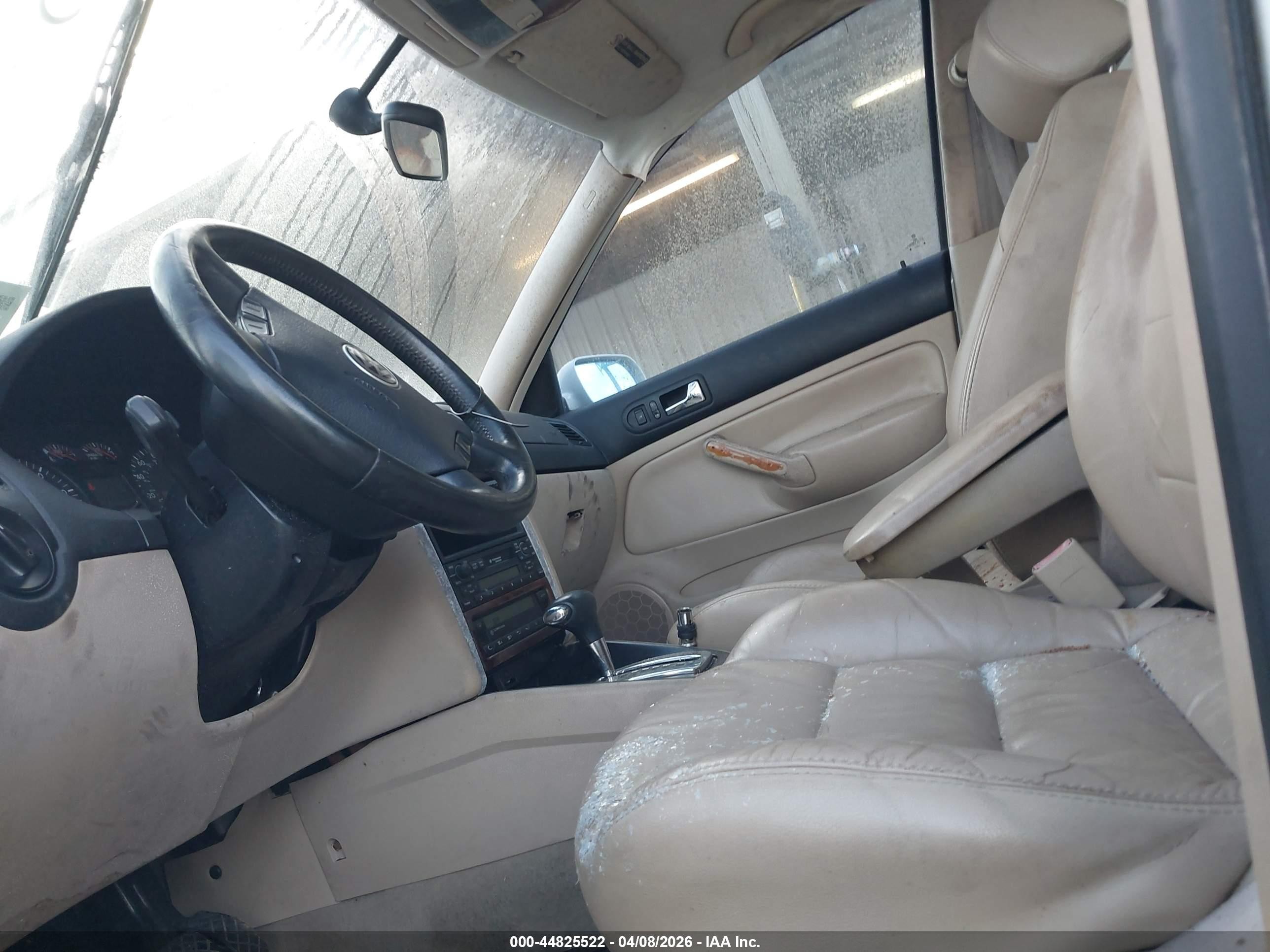2001 Volkswagen Jetta Glx White vin: 3VWTG69M21M119083