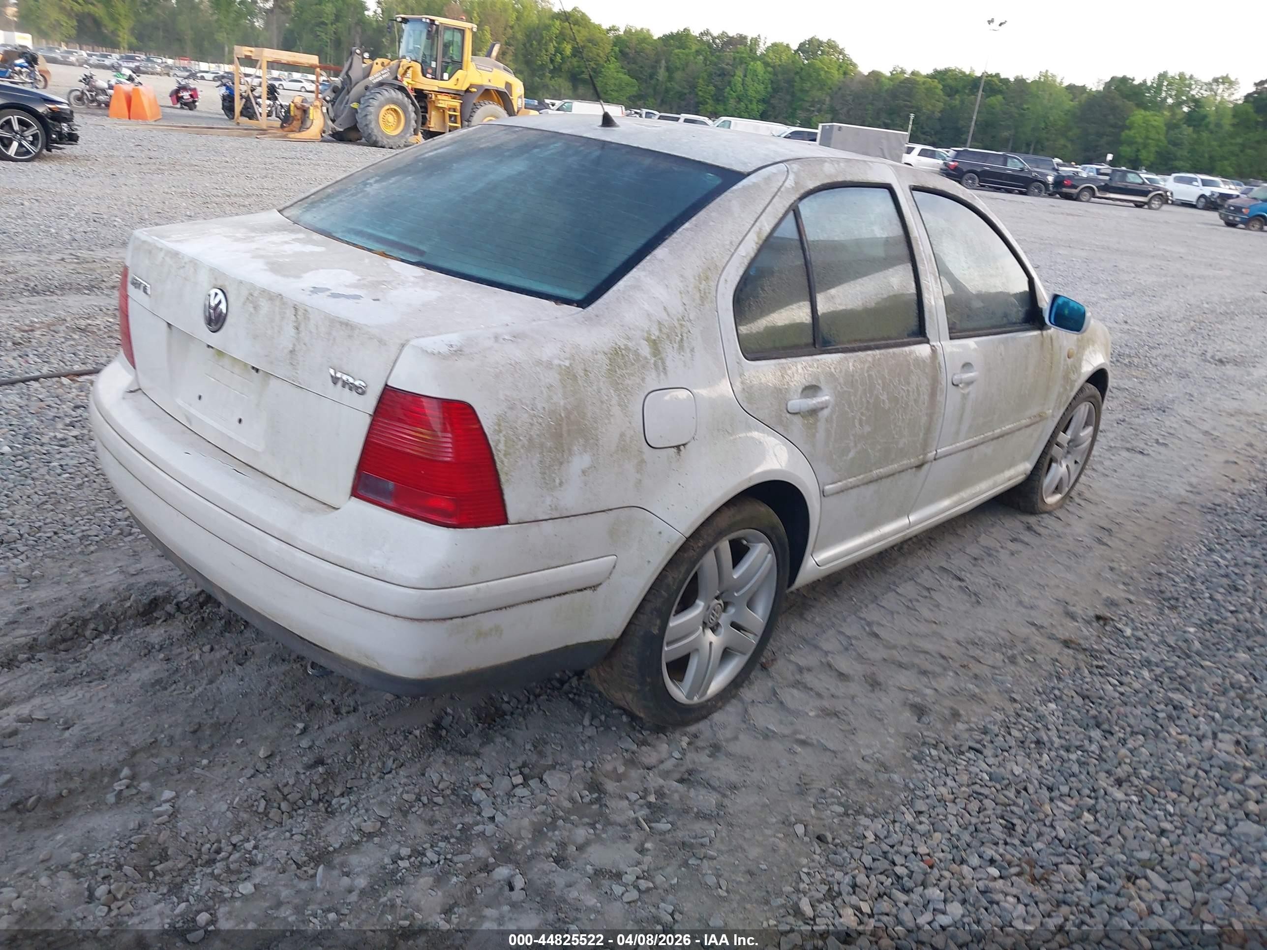 2001 Volkswagen Jetta Glx White vin: 3VWTG69M21M119083
