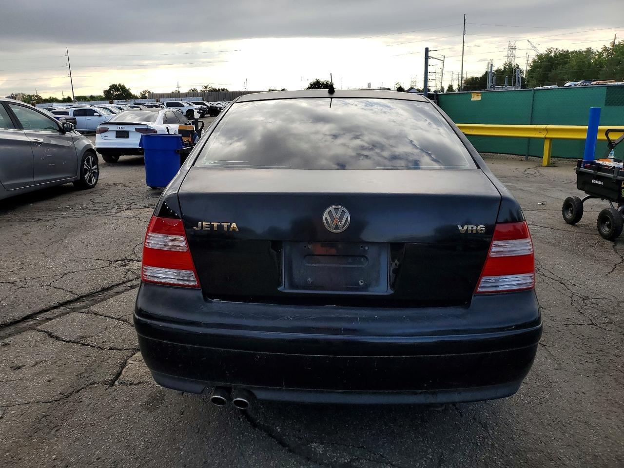 2002 Volkswagen Jetta Glx Black vin: 3VWTH69M92M075050