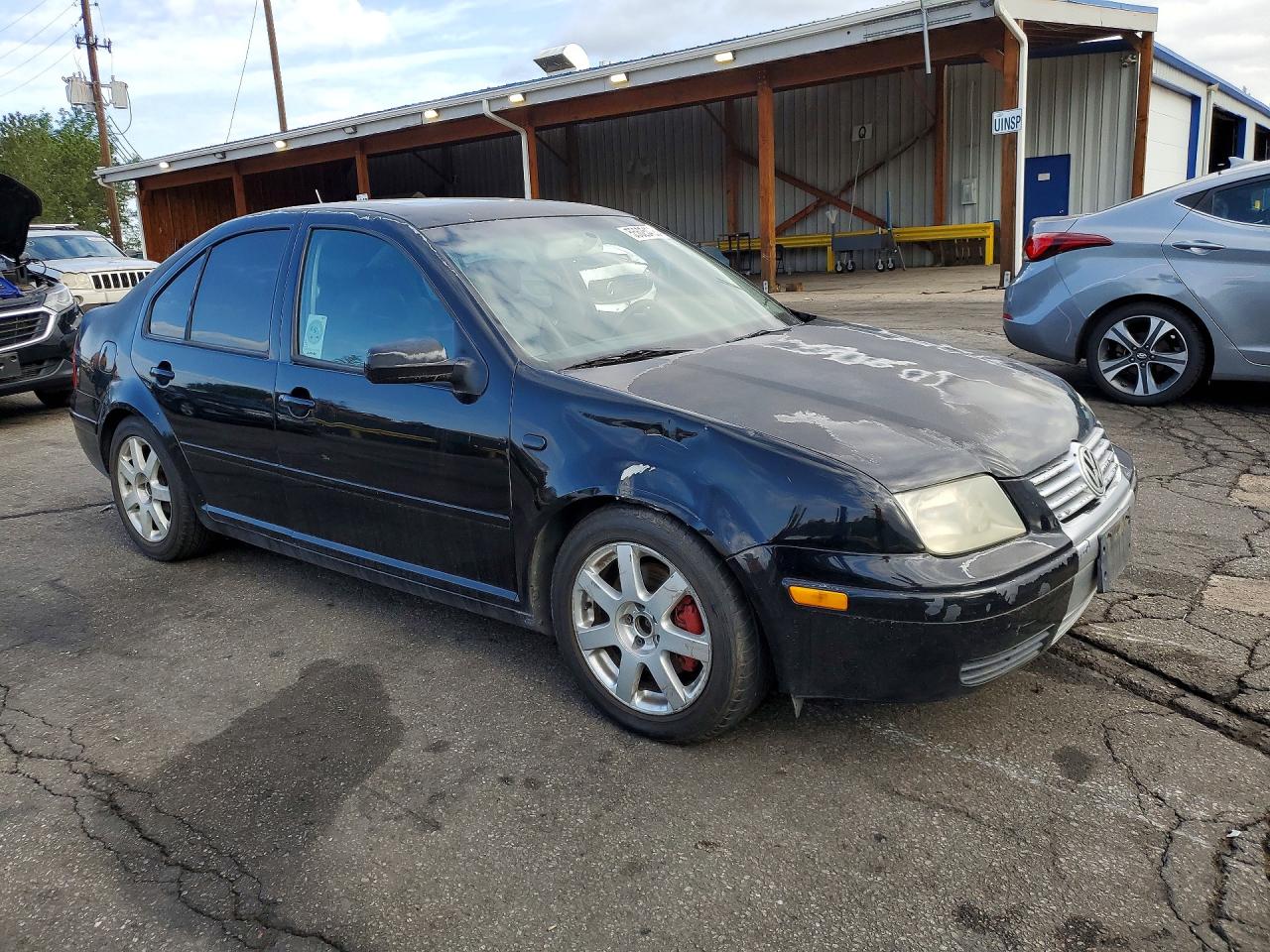 2002 Volkswagen Jetta Glx Black vin: 3VWTH69M92M075050