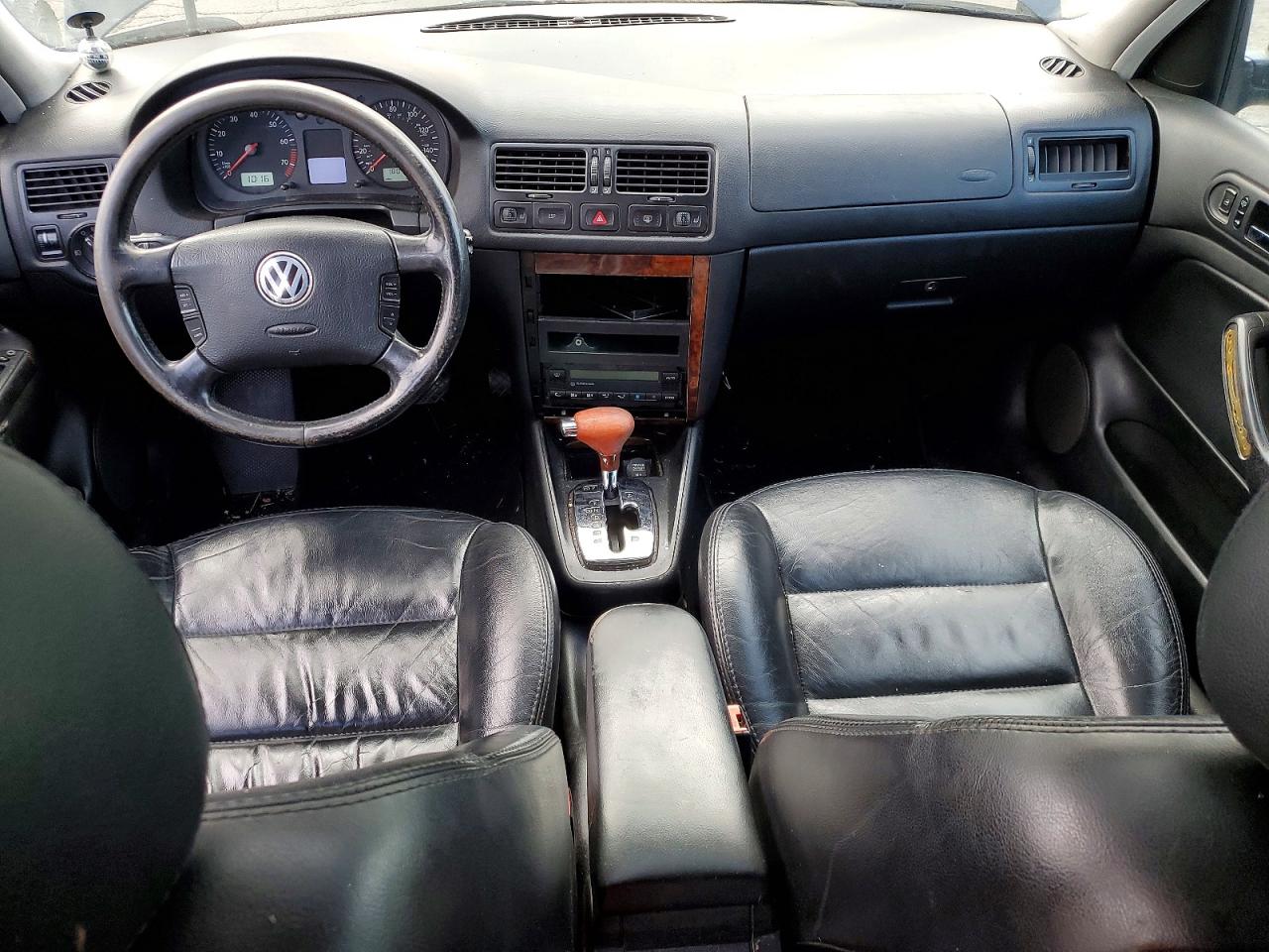 2002 Volkswagen Jetta Glx Black vin: 3VWTH69M92M075050