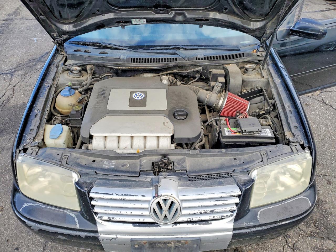 2002 Volkswagen Jetta Glx Black vin: 3VWTH69M92M075050