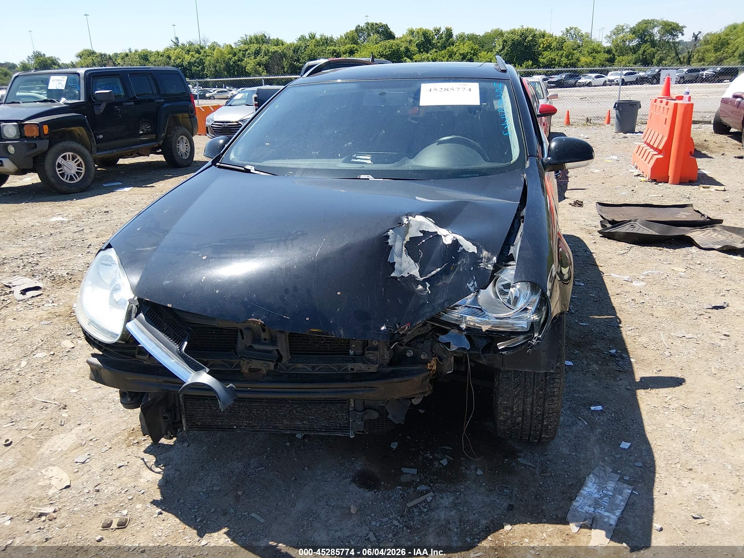2009 Volkswagen Jetta 2.0t Sel Черный vin: 3VWTJ71K59M288737