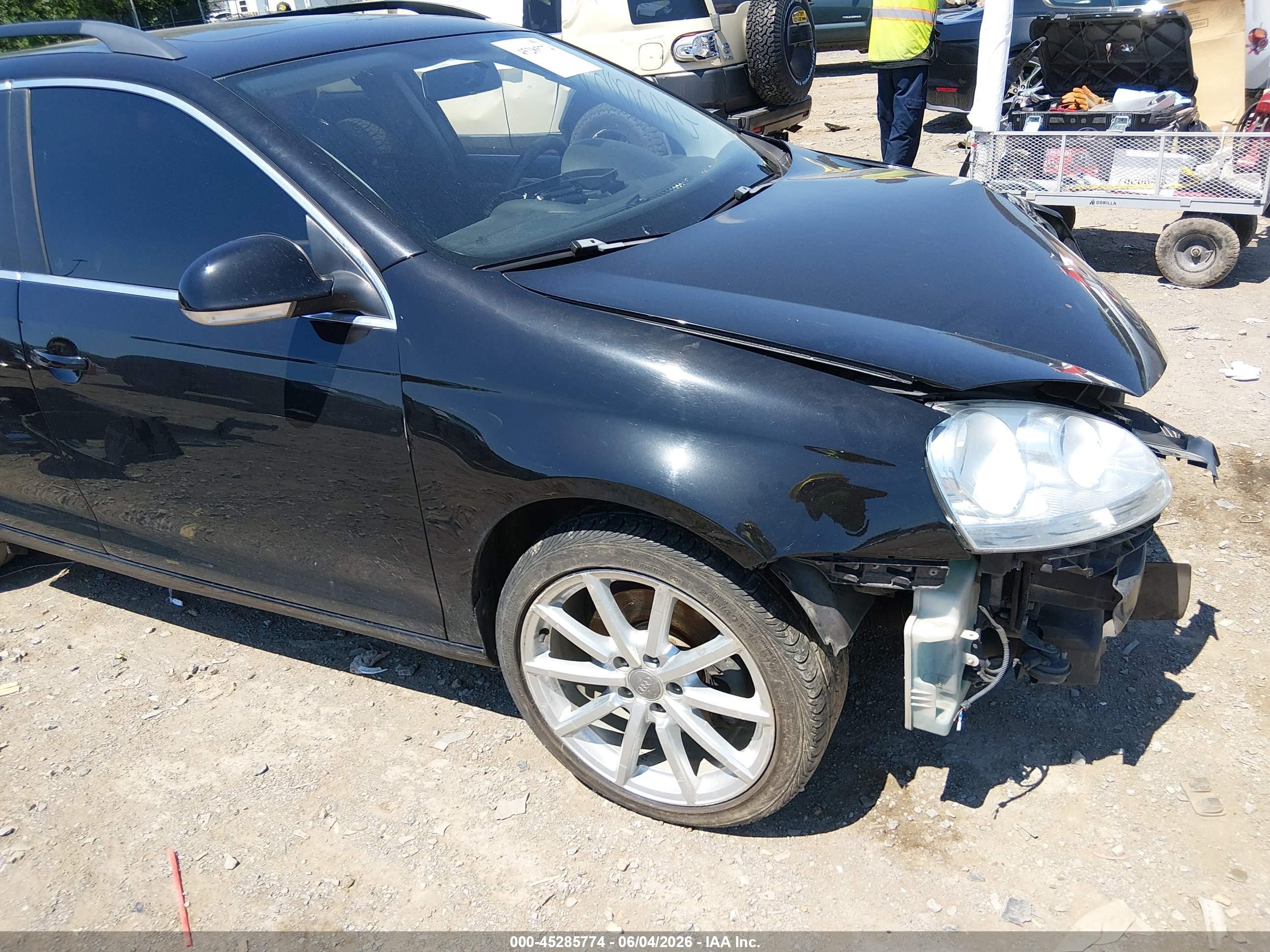 2009 Volkswagen Jetta 2.0t Sel Черный vin: 3VWTJ71K59M288737