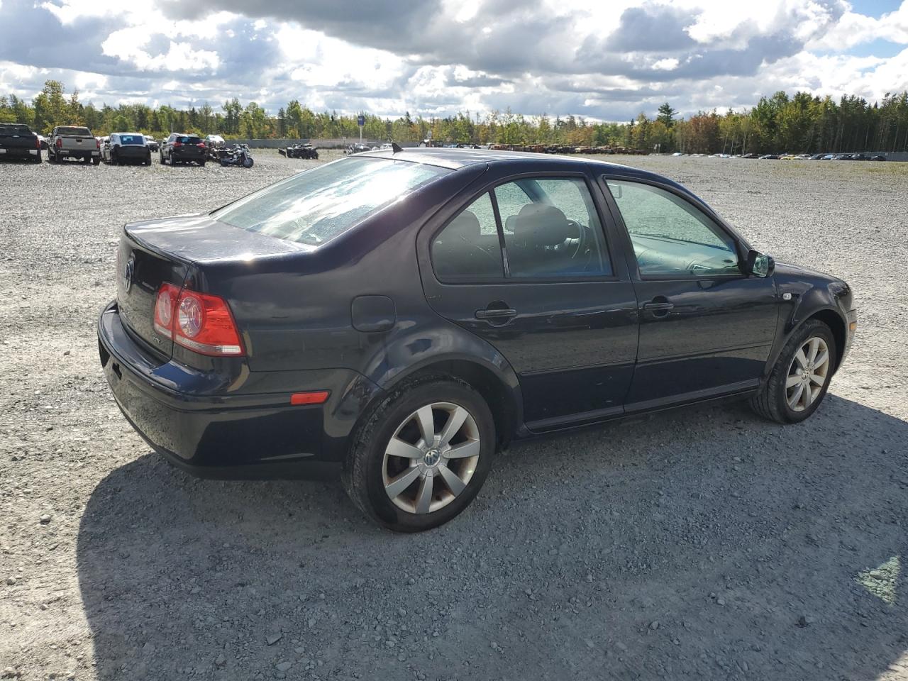 2009 Volkswagen City Jetta Black vin: 3VWTK49M49M610480