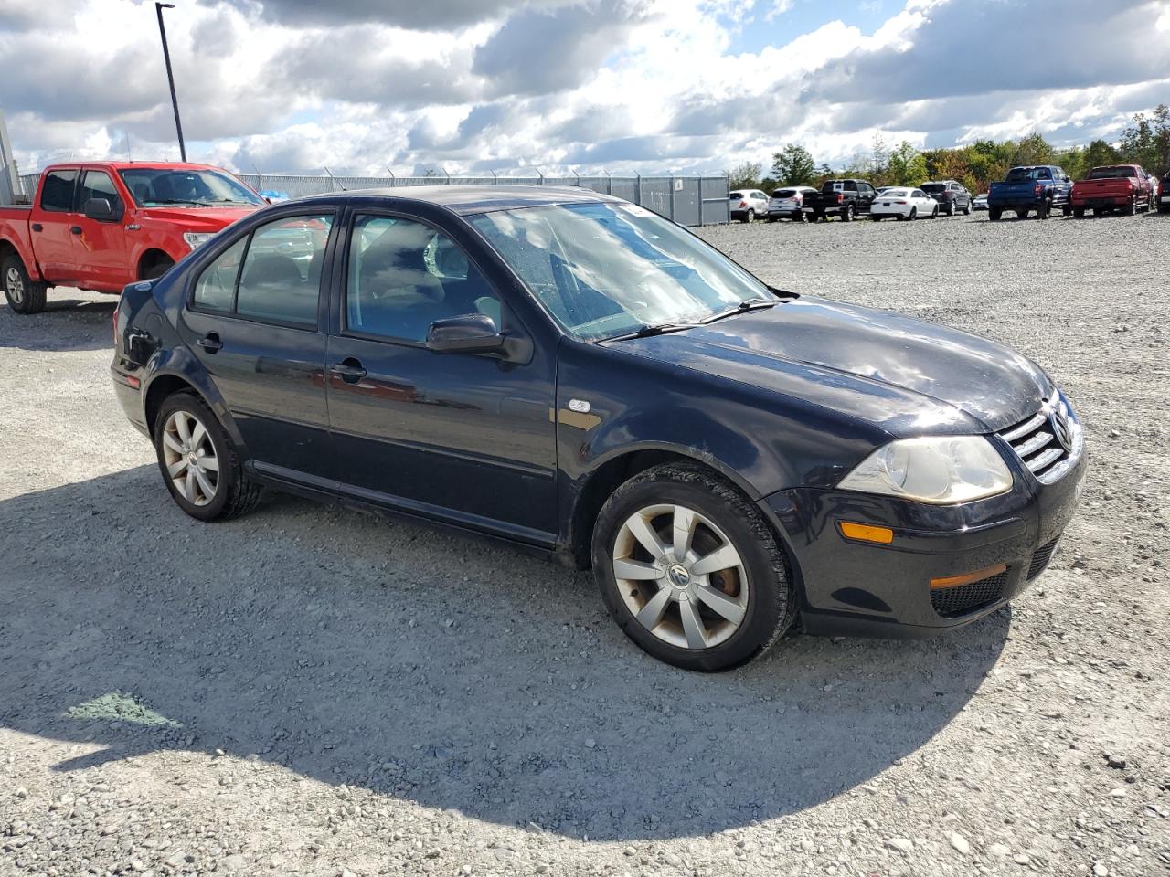 2009 Volkswagen City Jetta Black vin: 3VWTK49M49M610480