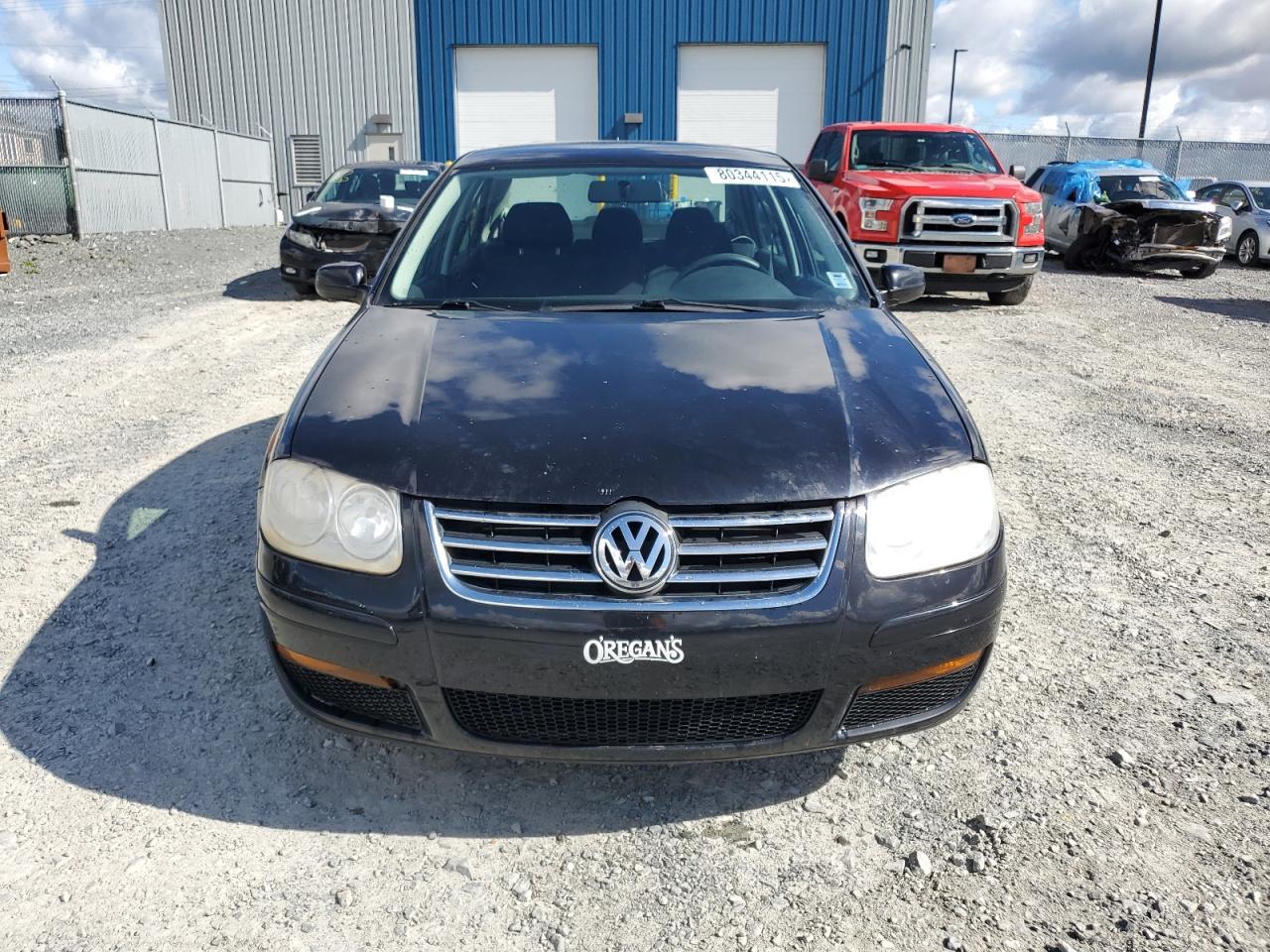 2009 Volkswagen City Jetta Black vin: 3VWTK49M49M610480