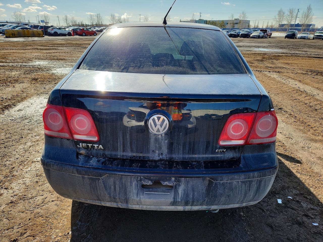 2009 Volkswagen City Jetta Black vin: 3VWTK69M49M632636