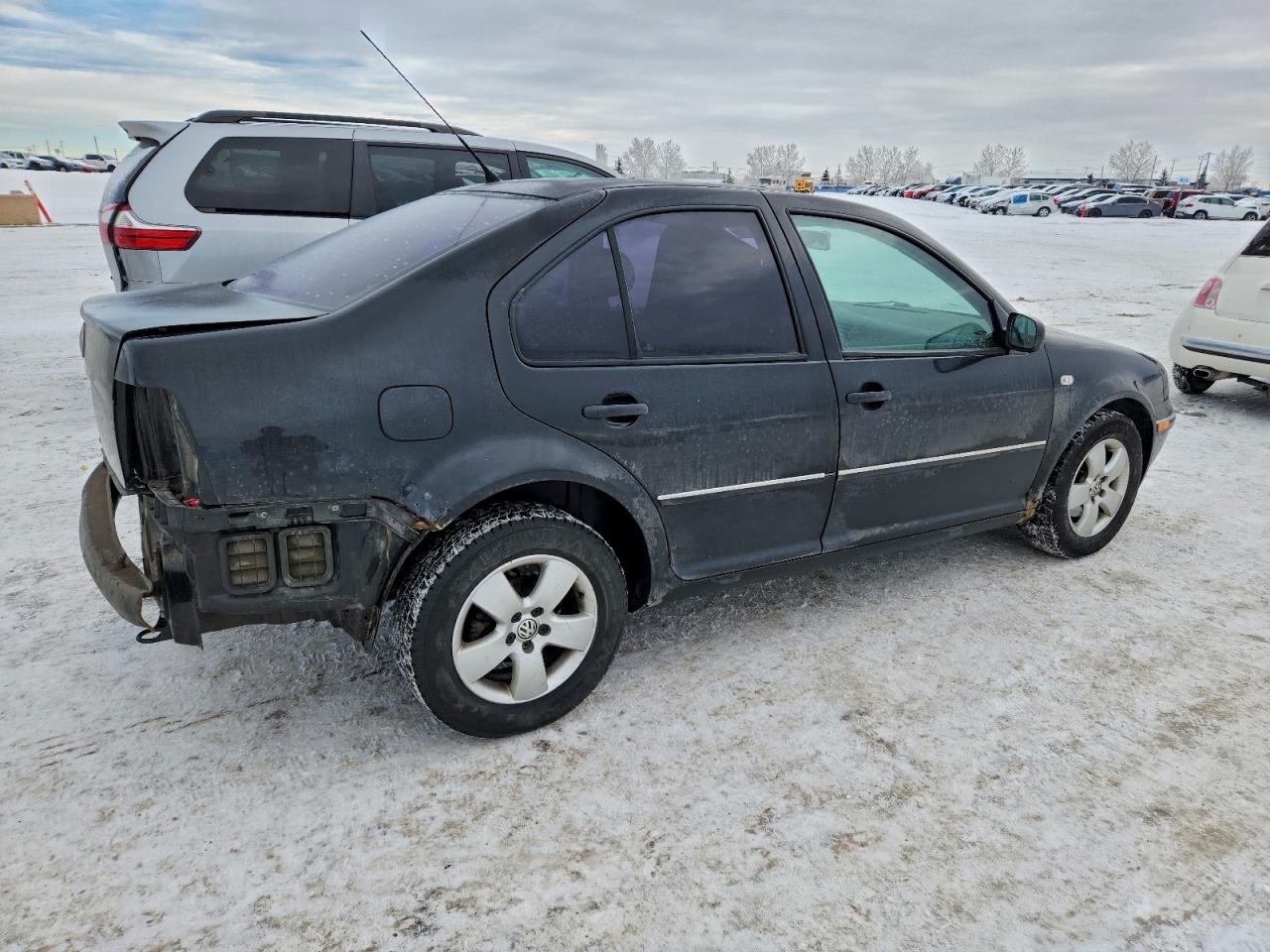 2007 Volkswagen City Jetta Черный vin: 3VWTK69MX7M646604