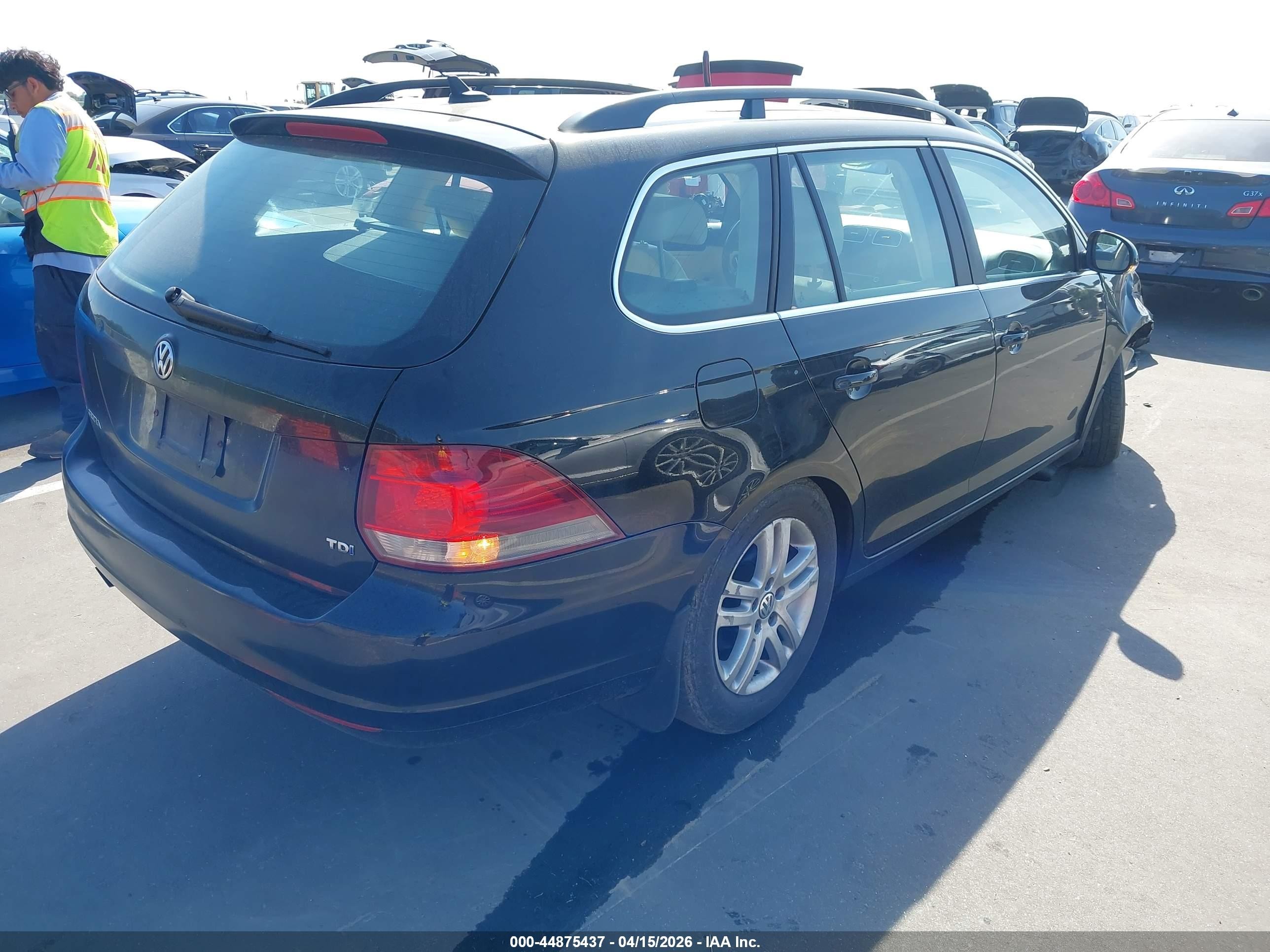 2010 Volkswagen Jetta Tdi Черный vin: 3VWTL7AJ2AM672321