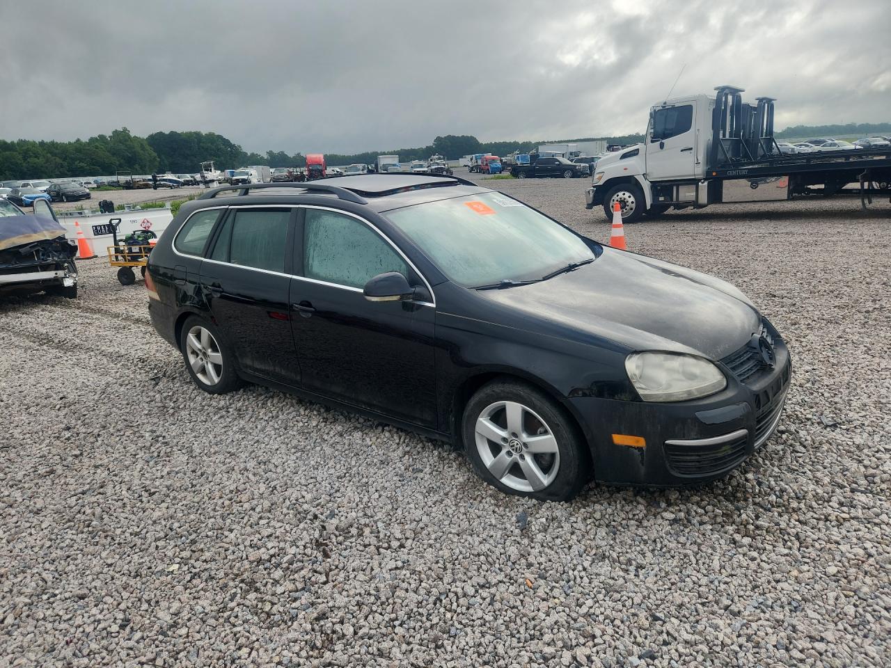 2009 Volkswagen Jetta Se Black vin: 3VWTM71K79M251793