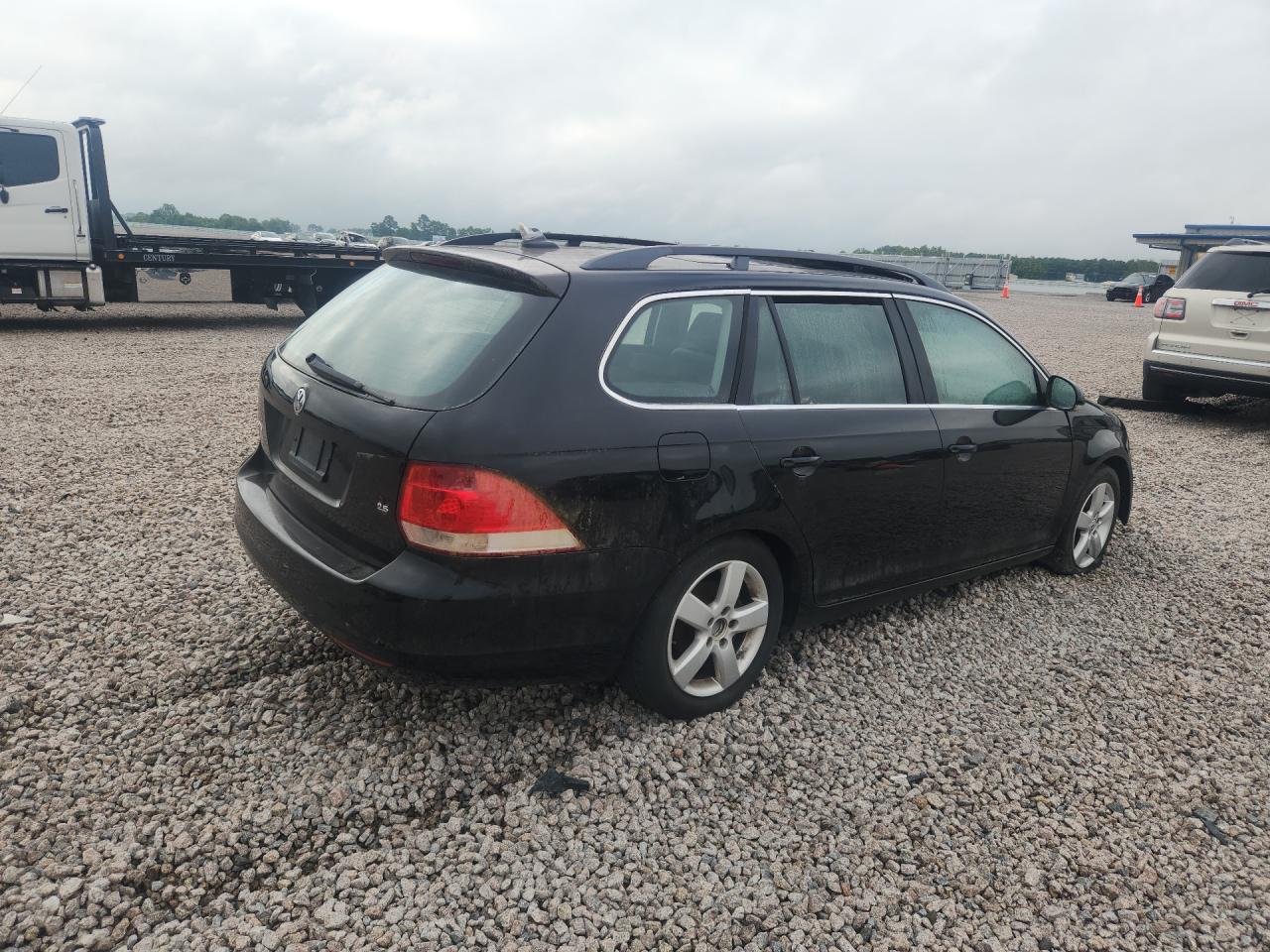 2009 Volkswagen Jetta Se Black vin: 3VWTM71K79M251793