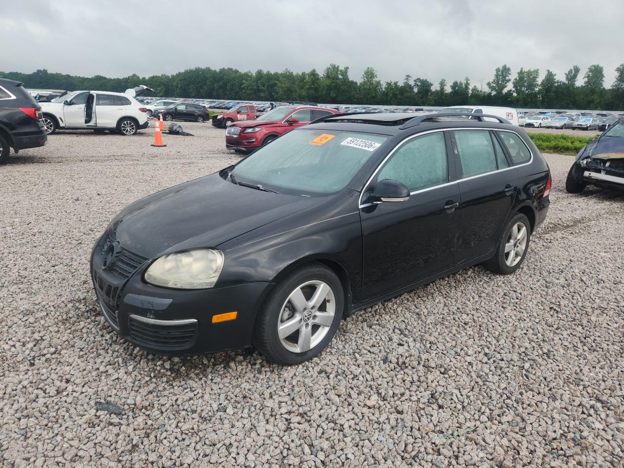 2009 Volkswagen Jetta Se Black vin: 3VWTM71K79M251793