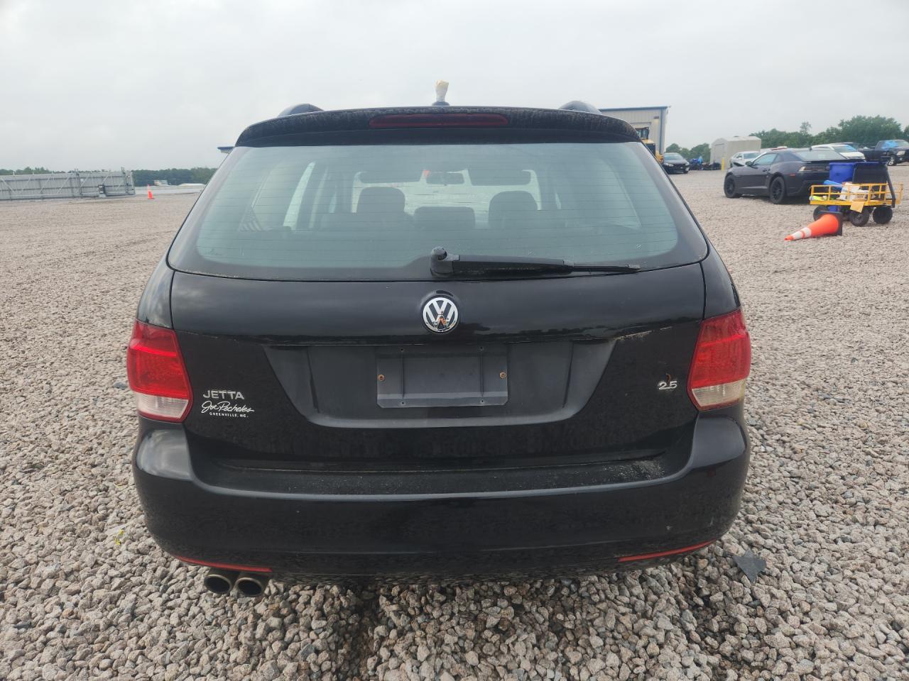 2009 Volkswagen Jetta Se Black vin: 3VWTM71K79M251793