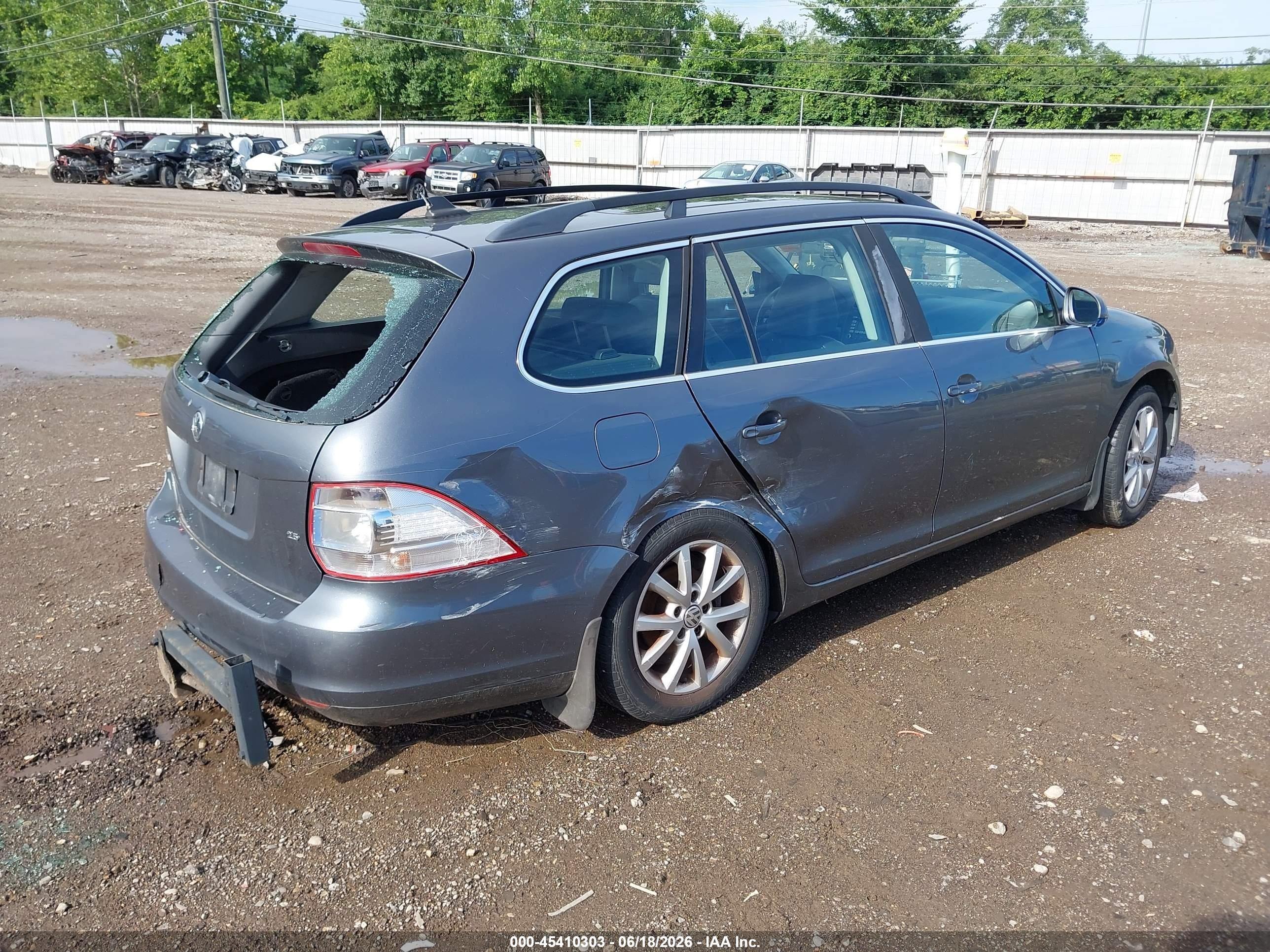 2009 Volkswagen Jetta 2.5l Se Gray vin: 3VWTM71K89M253567
