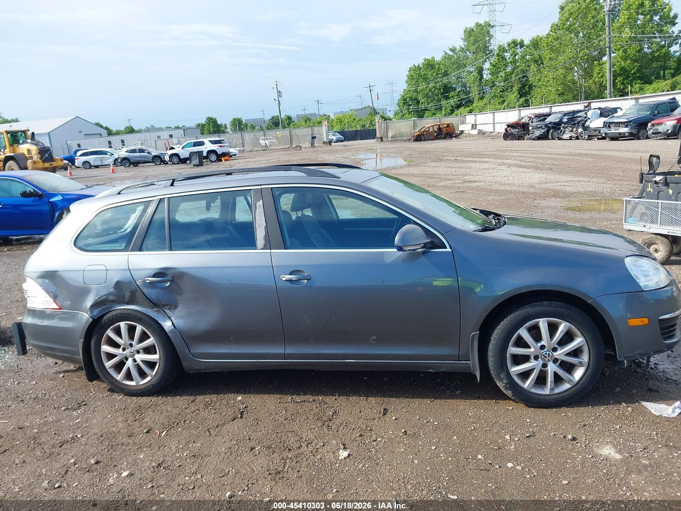 2009 Volkswagen Jetta 2.5l Se Gray vin: 3VWTM71K89M253567