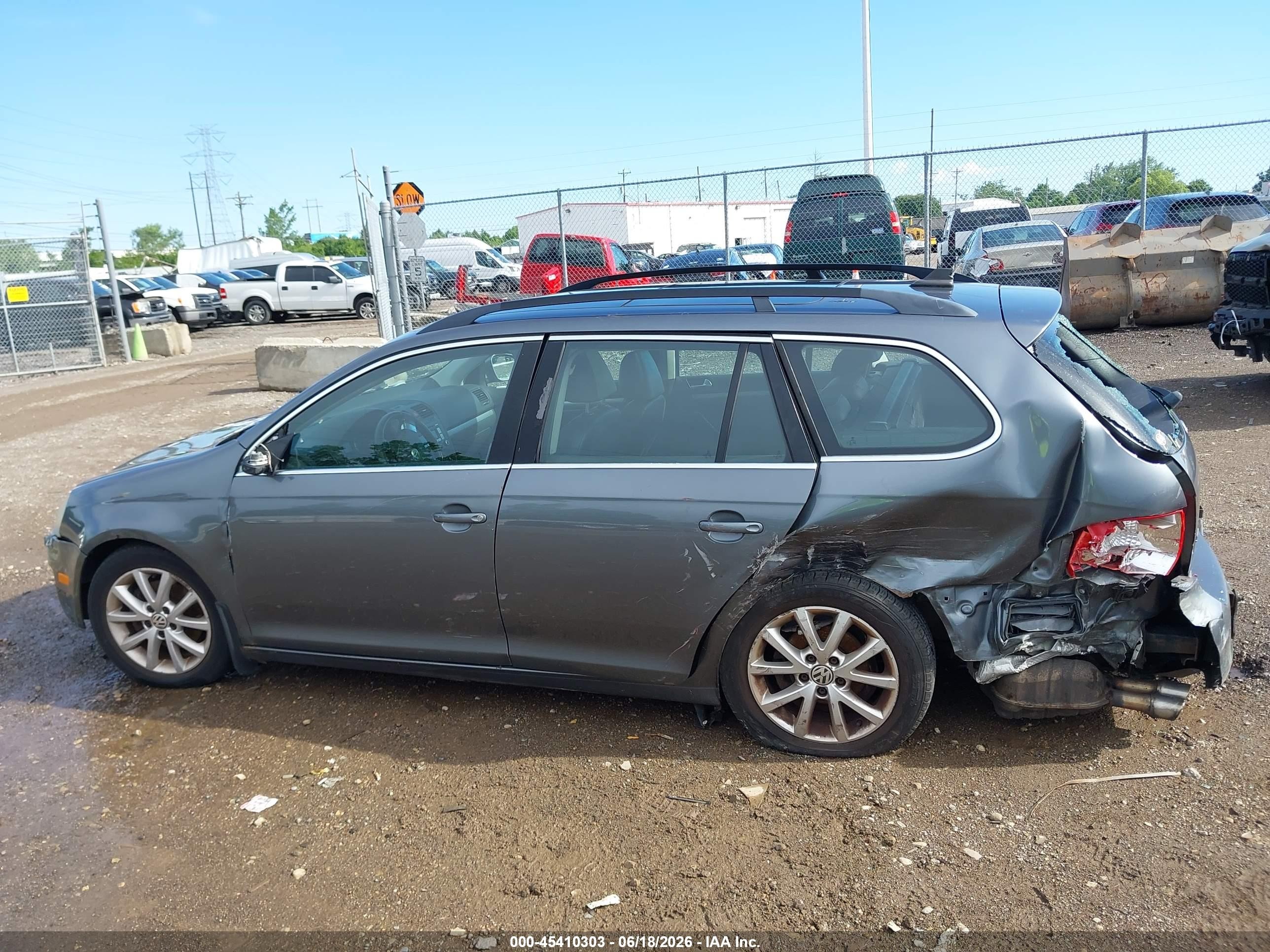 2009 Volkswagen Jetta 2.5l Se Gray vin: 3VWTM71K89M253567