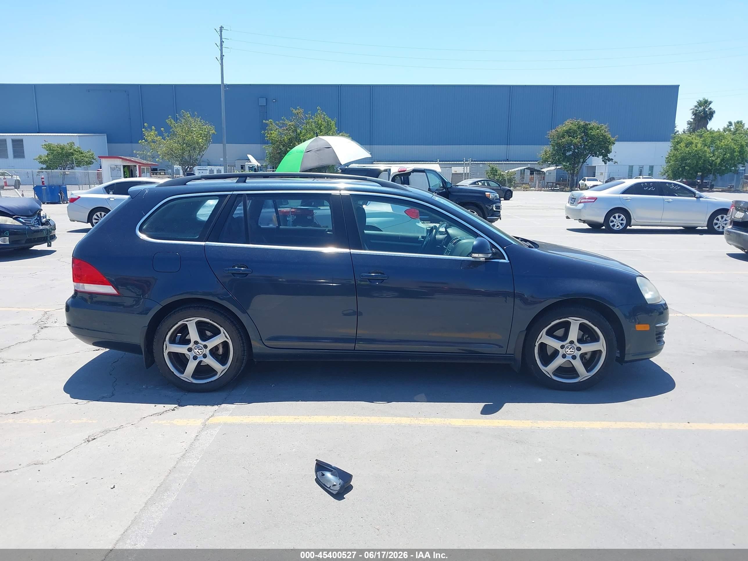 2009 Volkswagen Jetta 2.5l Se Dark Blue vin: 3VWTZ71K49M301972