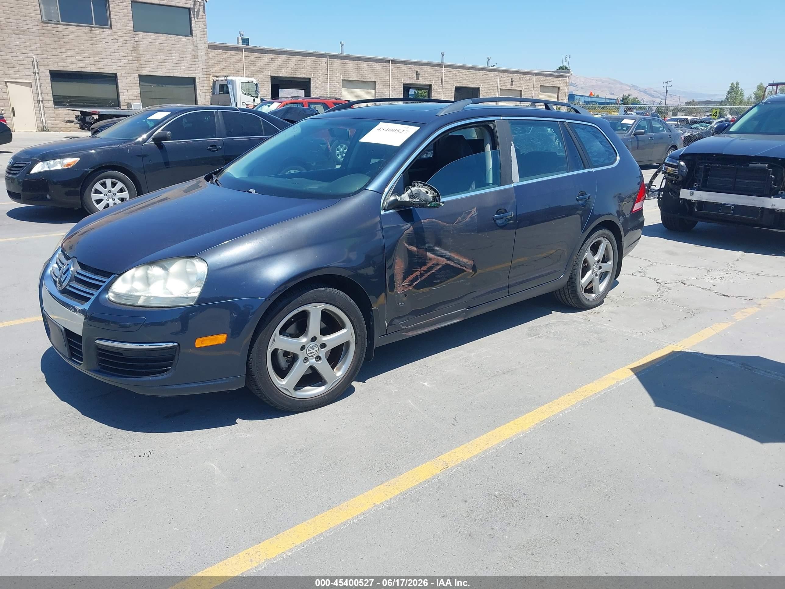 2009 Volkswagen Jetta 2.5l Se Dark Blue vin: 3VWTZ71K49M301972