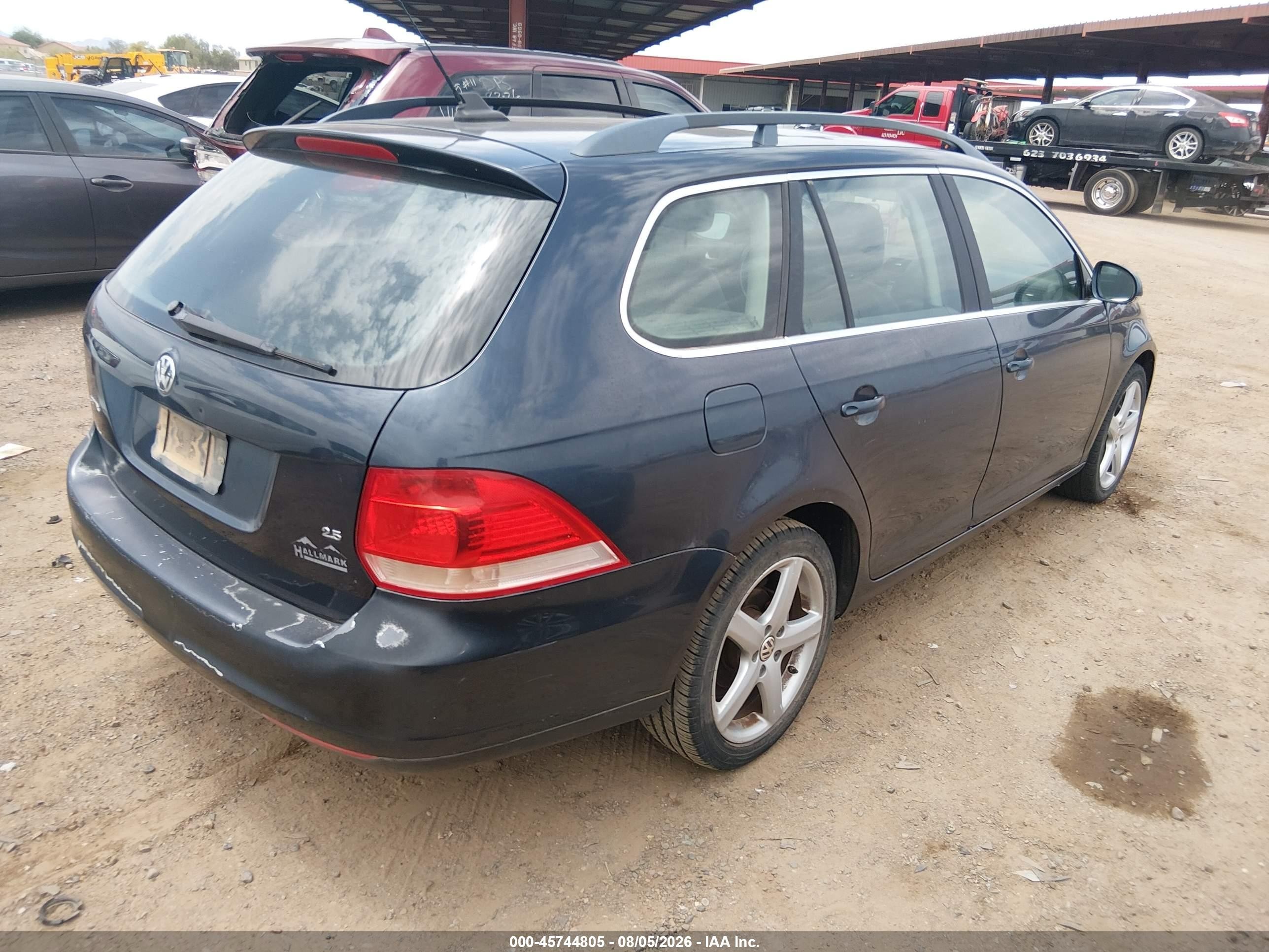 2009 Volkswagen Jetta 2.5l Se Blue vin: 3VWTZ71K59M306937