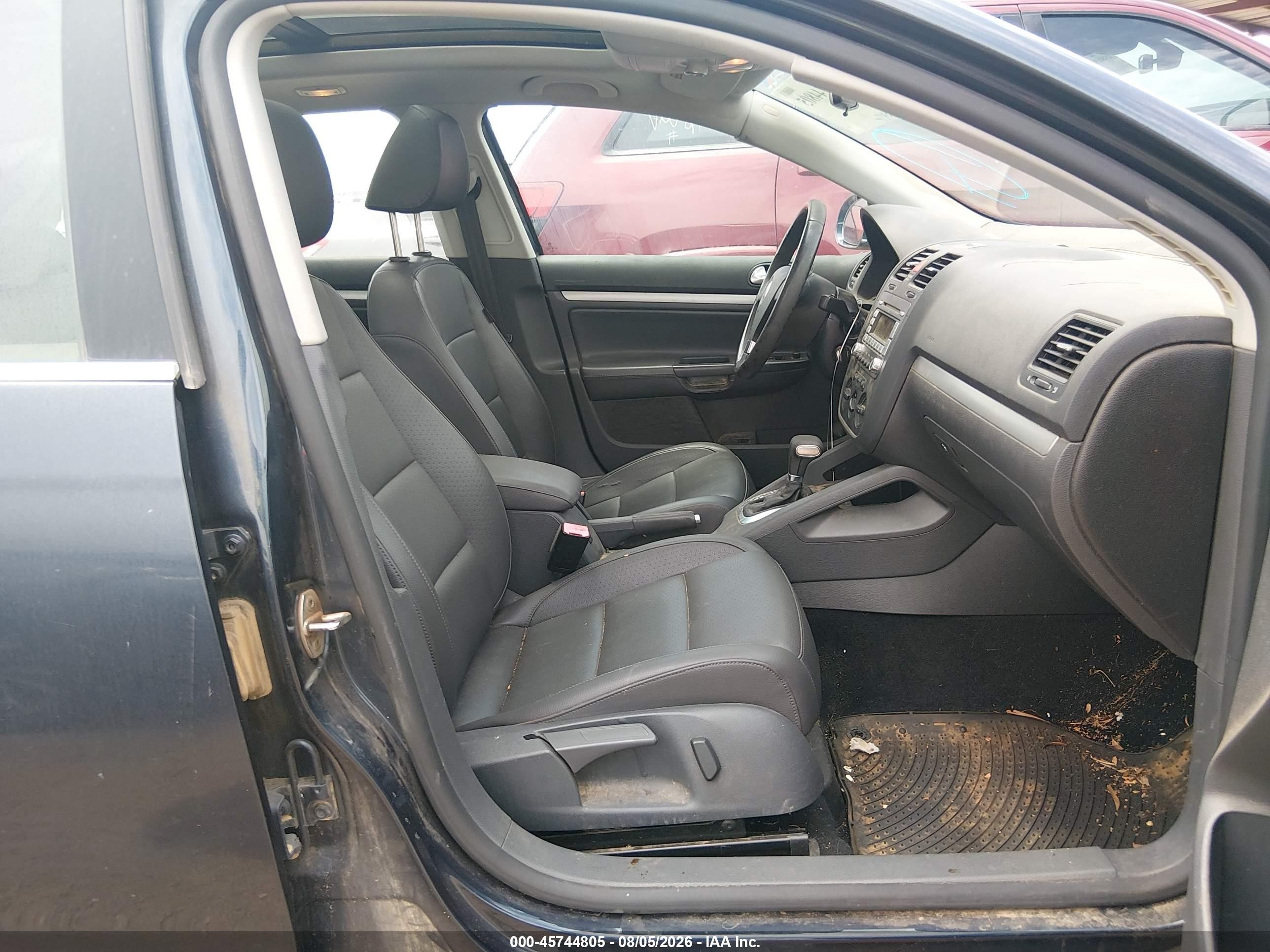 2009 Volkswagen Jetta 2.5l Se Blue vin: 3VWTZ71K59M306937
