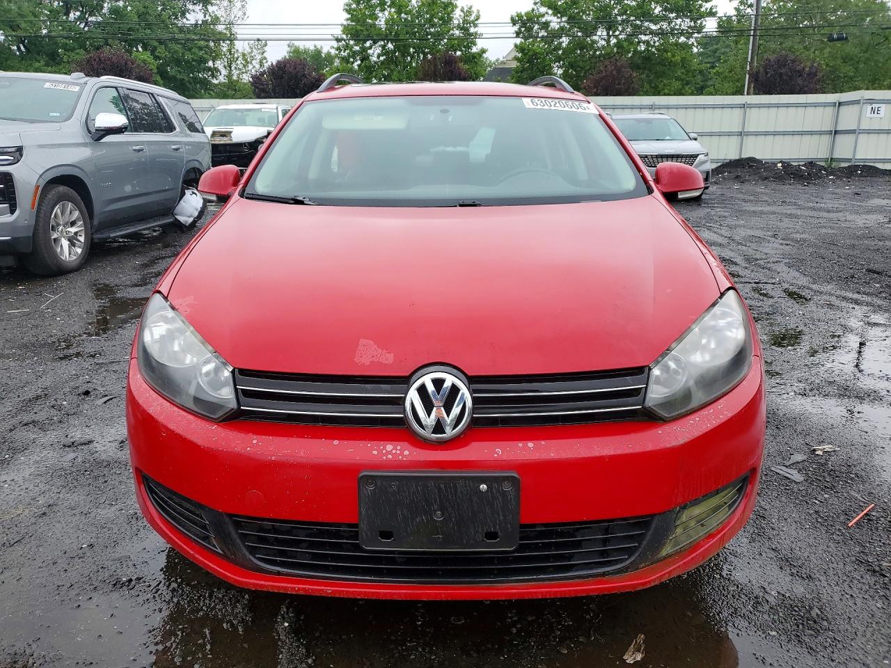 2010 Volkswagen Jetta Se Red vin: 3VWTZ7AJ3AM697310