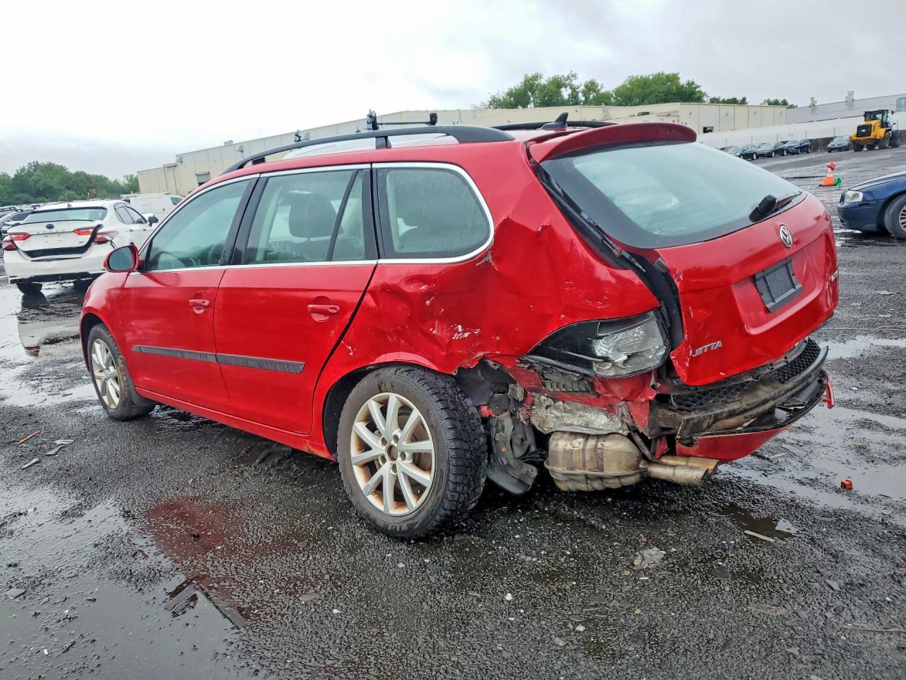 2010 Volkswagen Jetta Se Red vin: 3VWTZ7AJ3AM697310