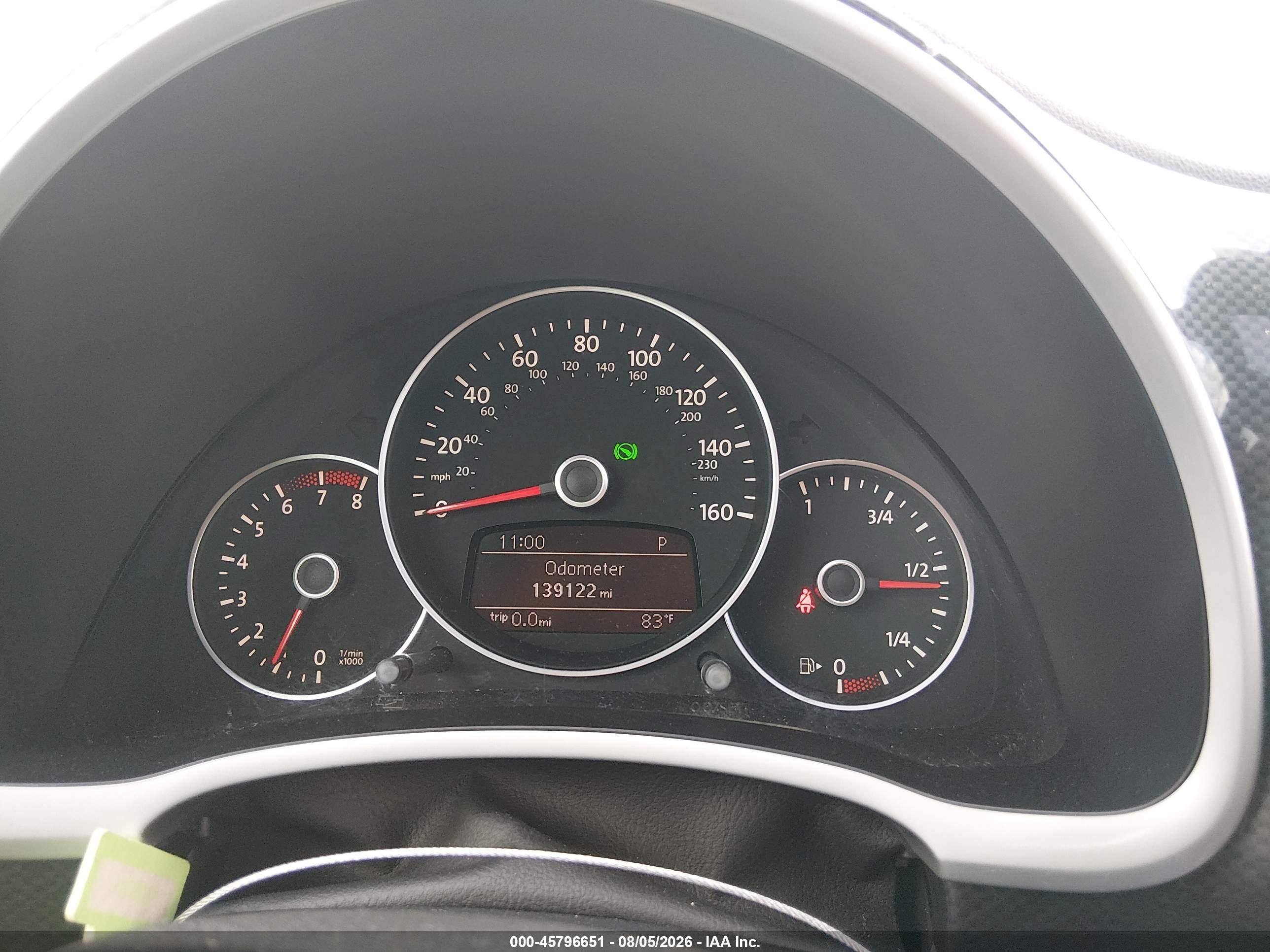 2012 Volkswagen Beetle 2.0t Turbo Black vin: 3VWV67AT0CM616964