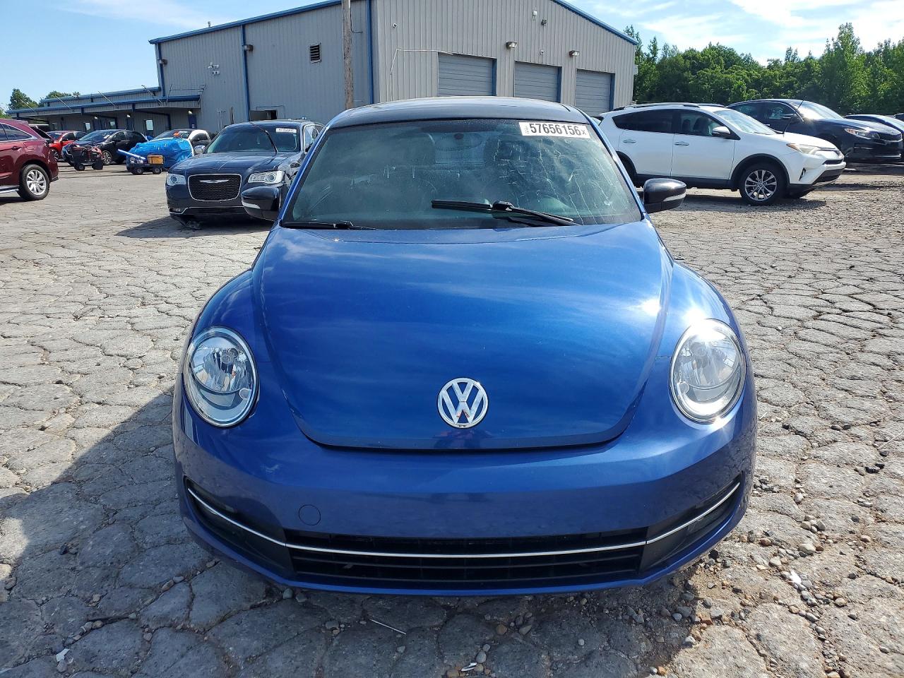 2013 Volkswagen Beetle Turbo Синий vin: 3VWV67AT2DM616420