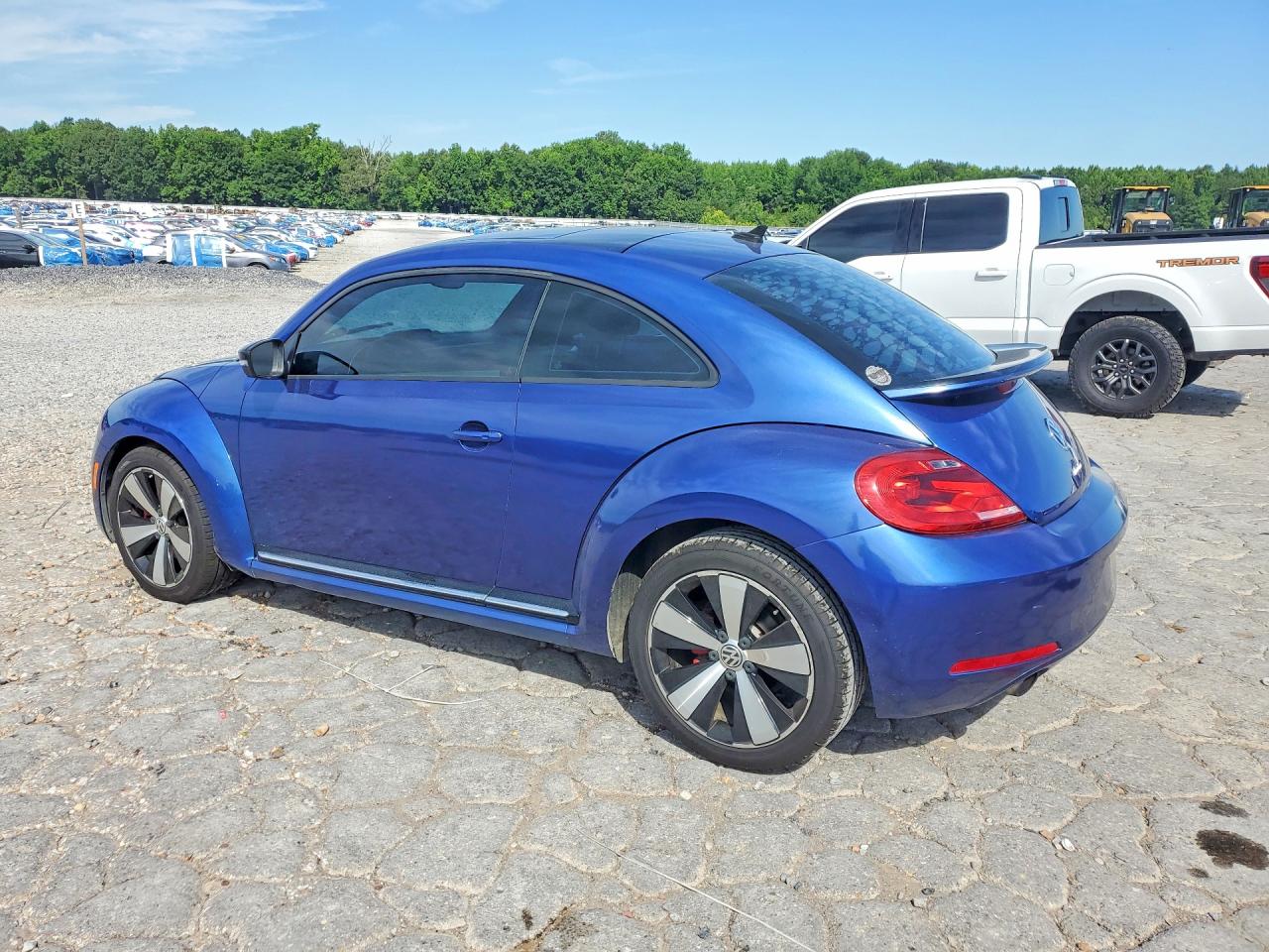 2013 Volkswagen Beetle Turbo Синий vin: 3VWV67AT2DM616420