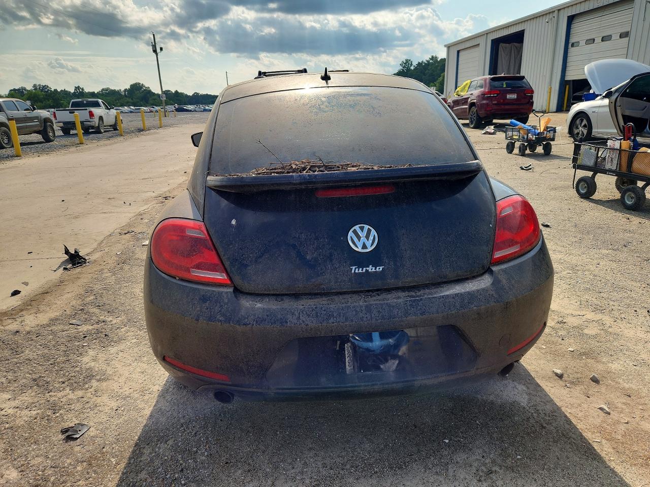 2012 Volkswagen Beetle Turbo Black vin: 3VWV67AT5CM644498