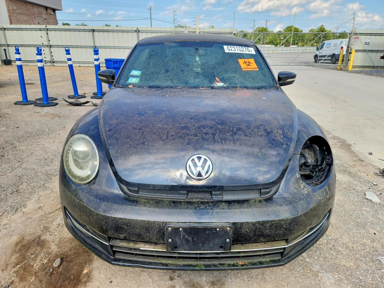 2012 Volkswagen Beetle Turbo Black vin: 3VWV67AT5CM644498