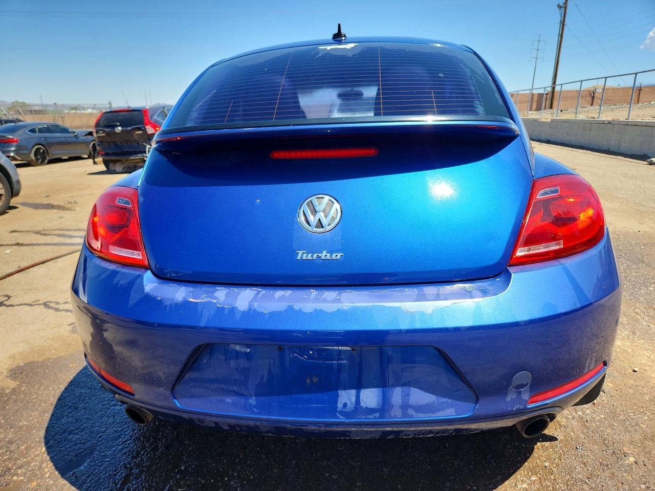 2012 Volkswagen Beetle Turbo Синий vin: 3VWV67ATXCM651494