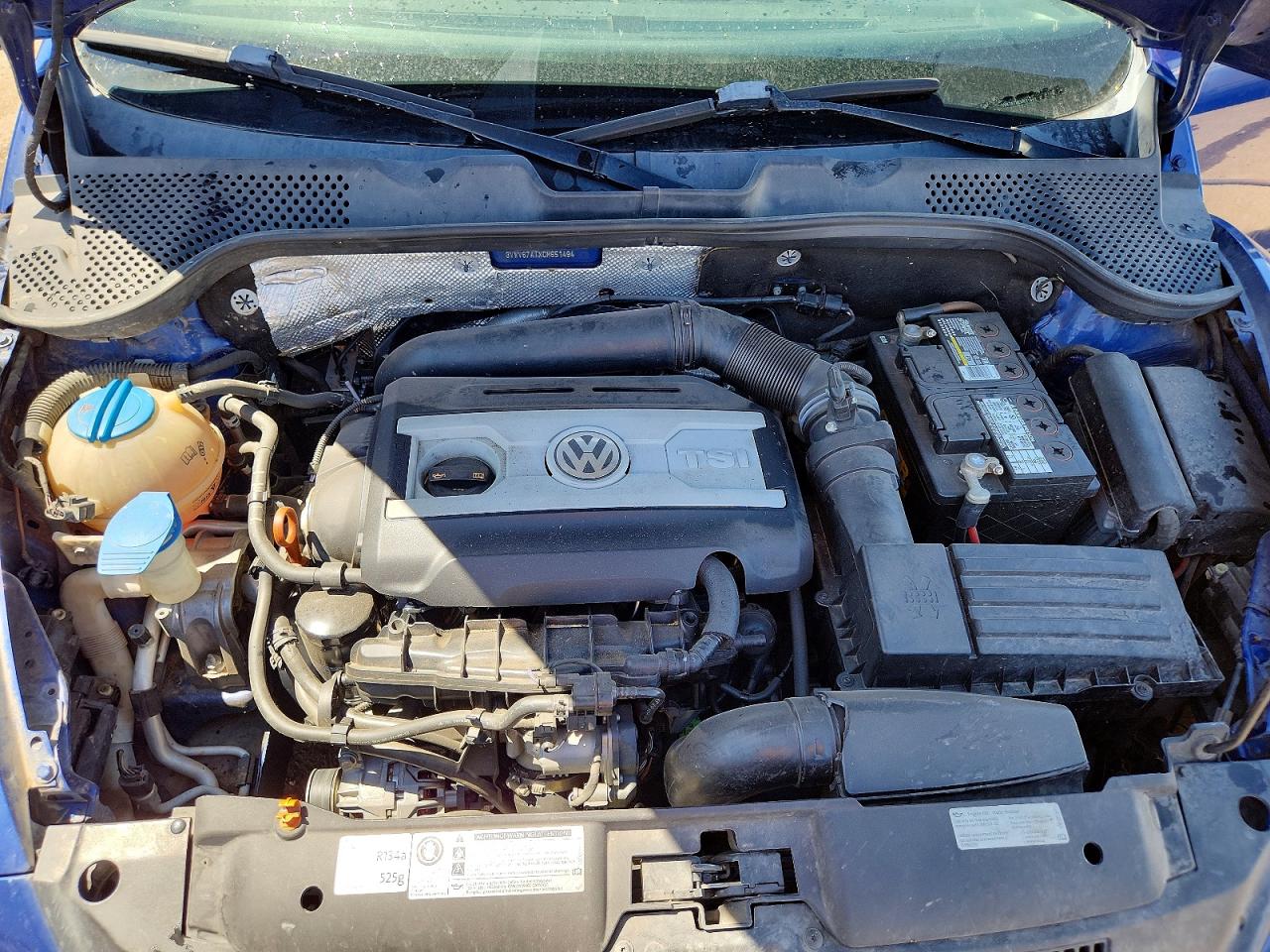 2012 Volkswagen Beetle Turbo Синий vin: 3VWV67ATXCM651494