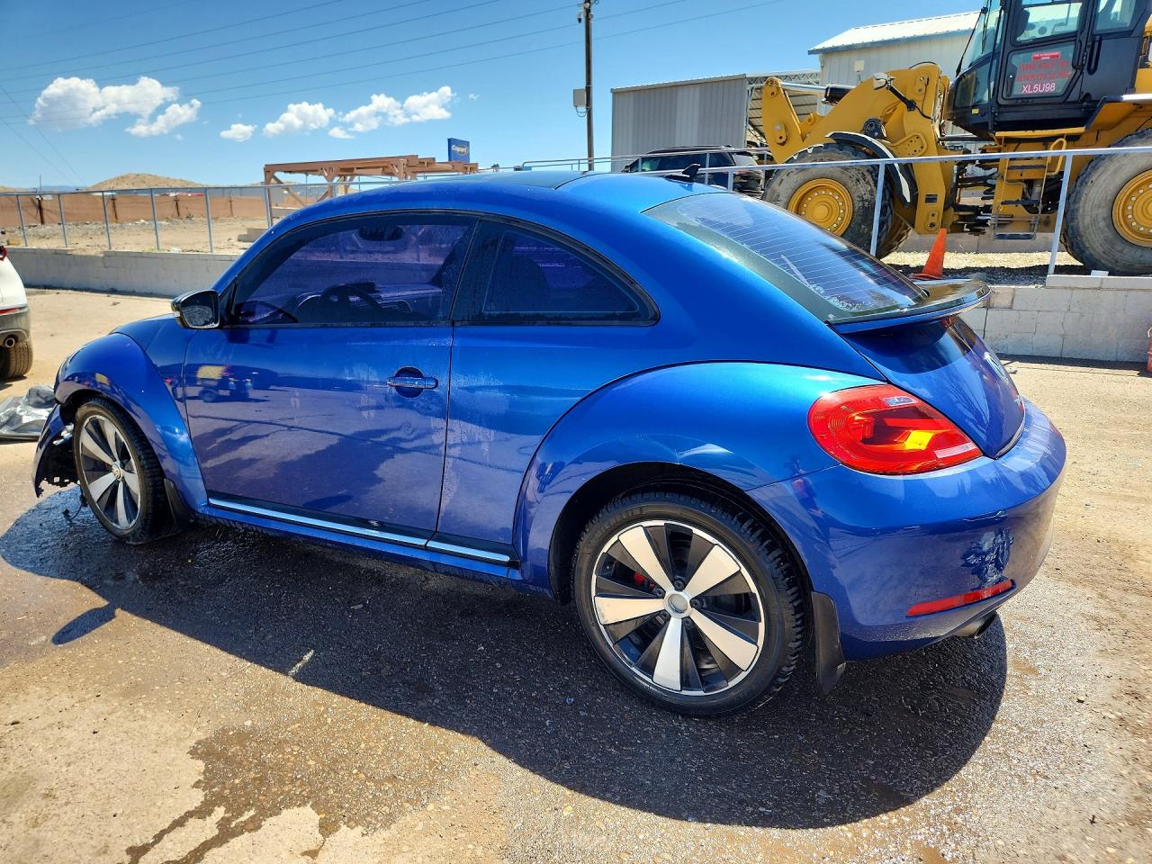 2012 Volkswagen Beetle Turbo Синий vin: 3VWV67ATXCM651494
