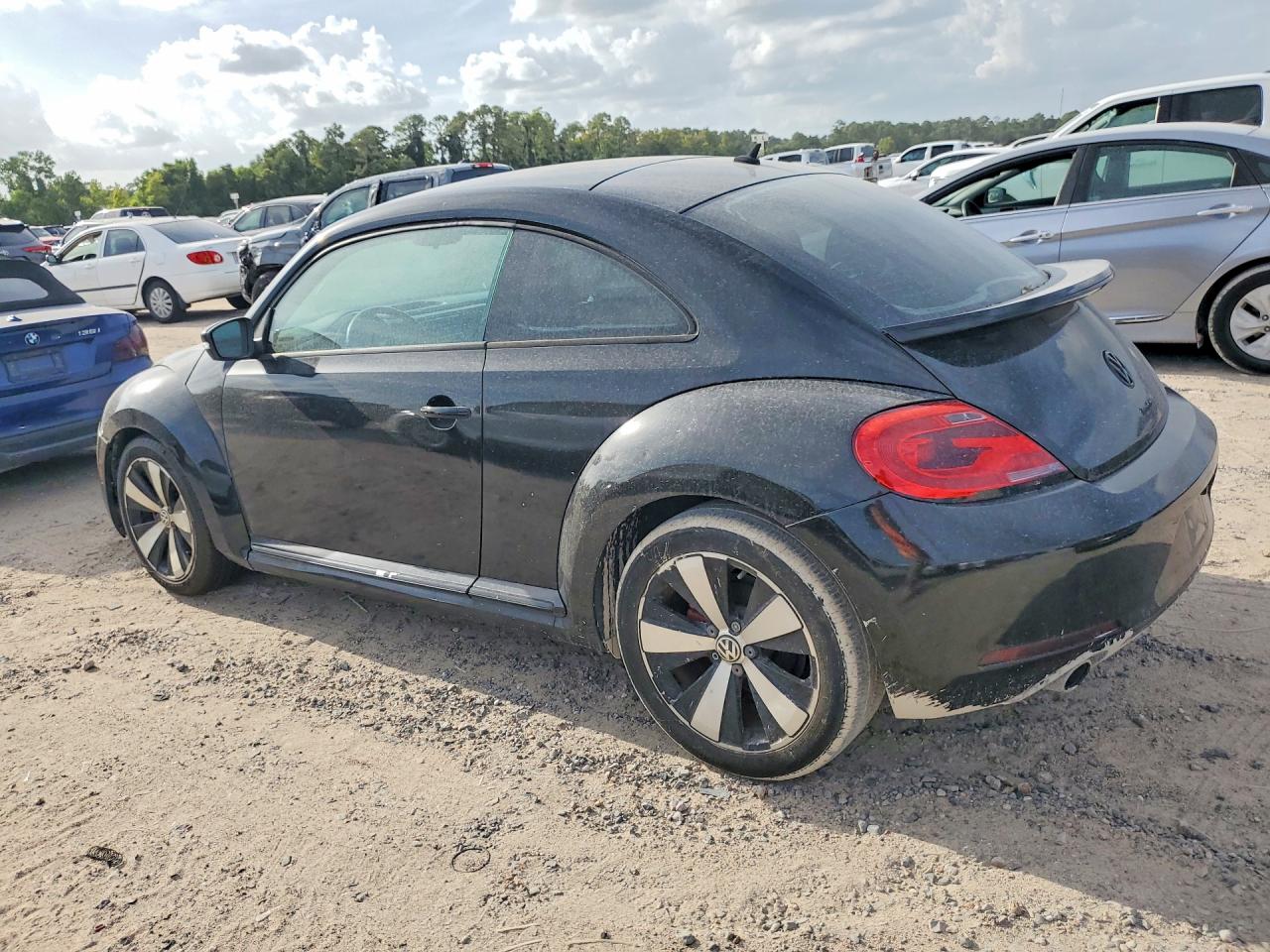 2012 Volkswagen Beetle Turbo Черный vin: 3VWVA7AT0CM621306